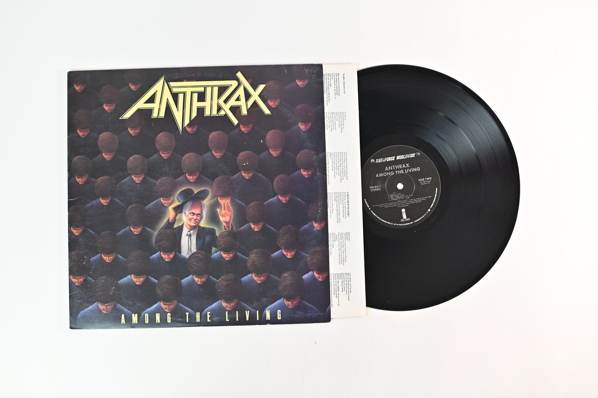Anthrax - Among The Living on Megaforce Worldwide
