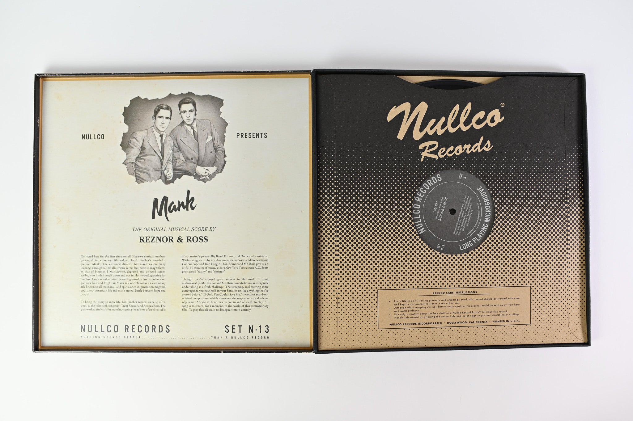 Trent Reznor - Mank: Original Musical Score on Nullco Deluxe Edition Box Set