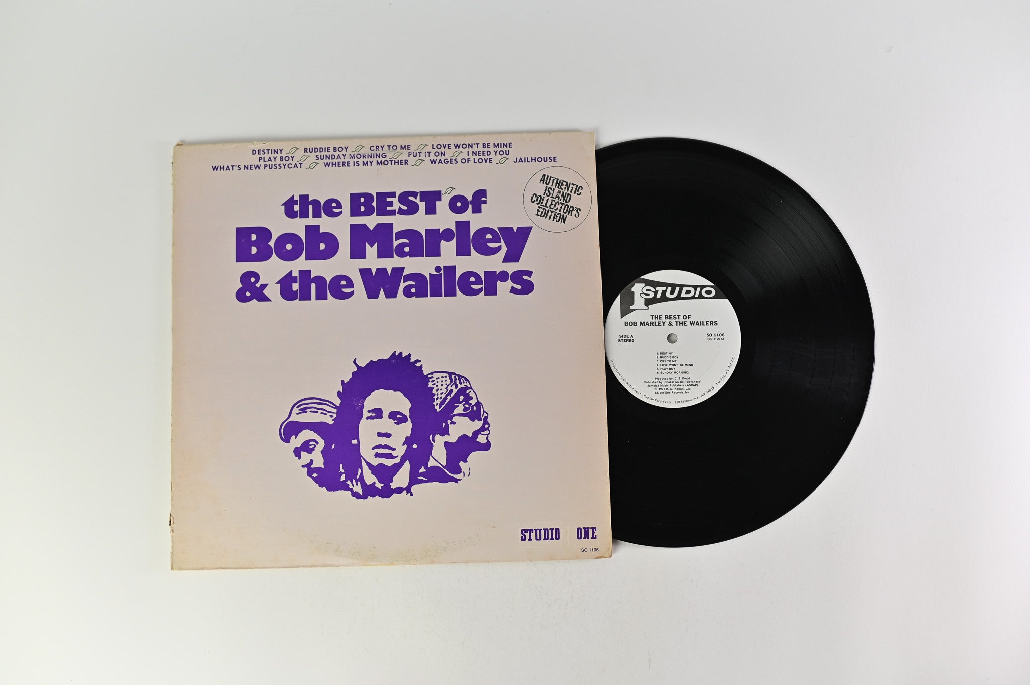 Bob Marley & The Wailers - The Best Of Bob Marley & The Wailers on Studio One Buddah