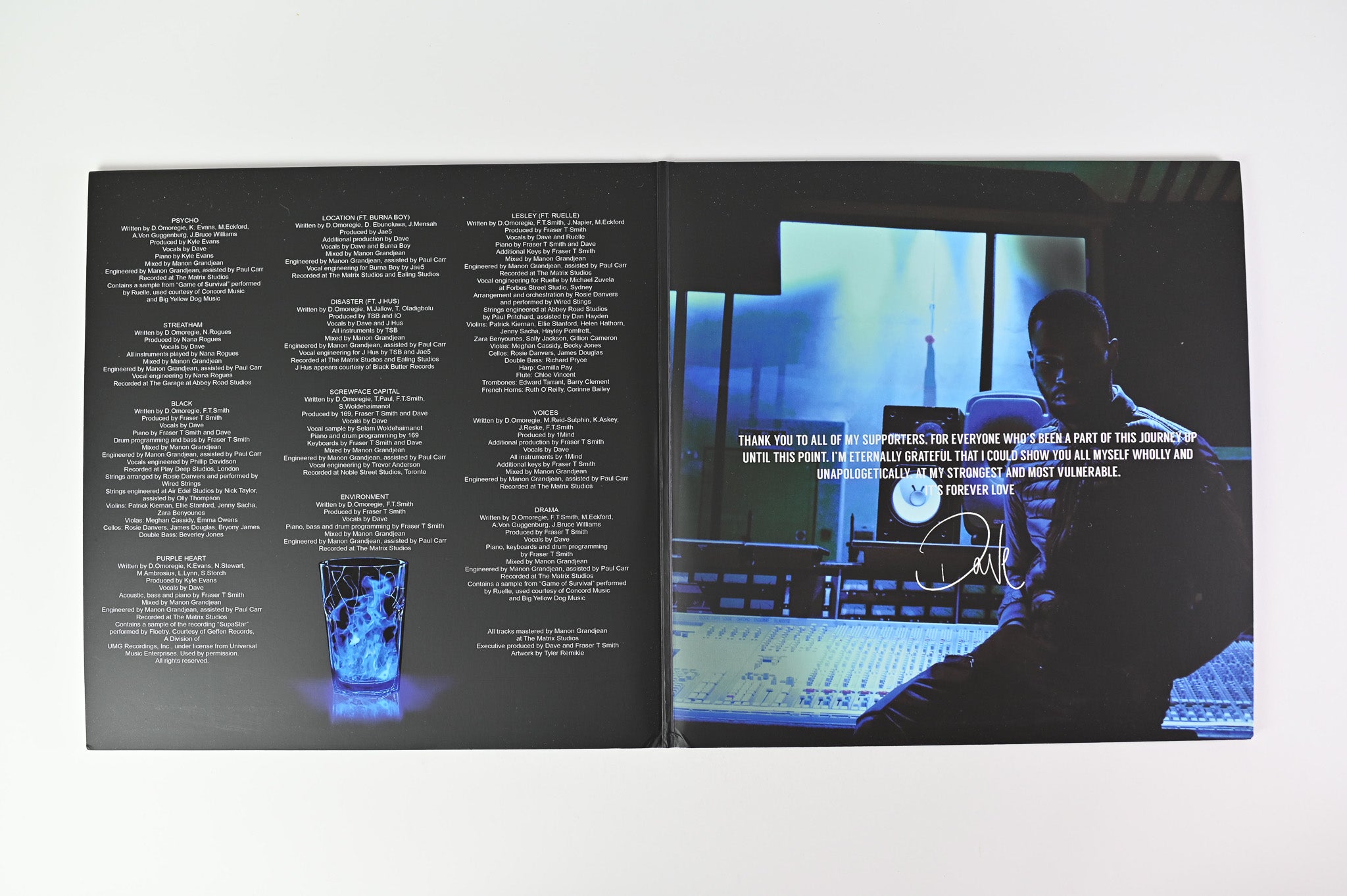 Dave - Psychodrama on Neighbourhood Recordings Blue Vinyl