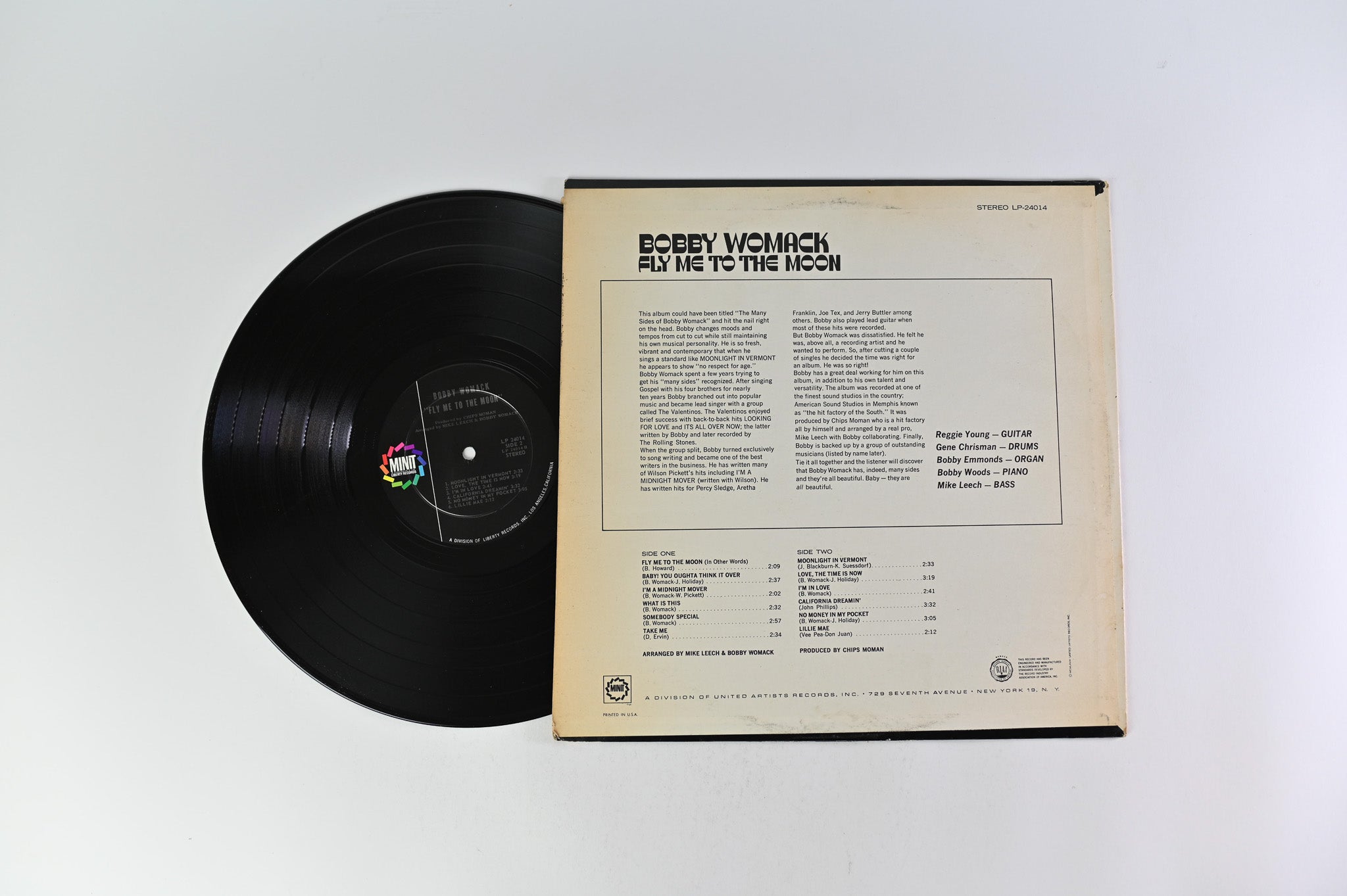 Bobby Womack - Fly Me To The Moon on Minit