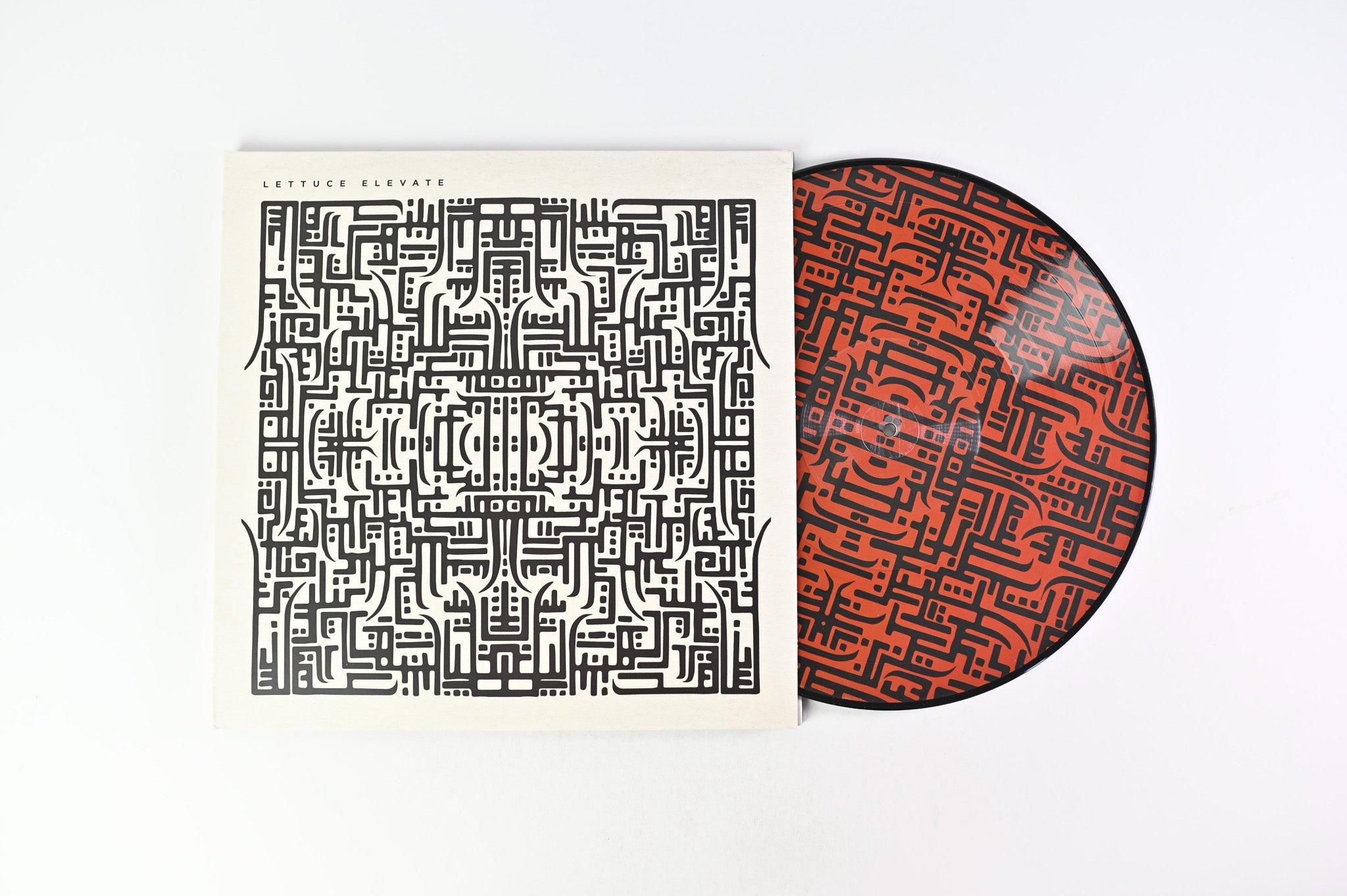 Lettuce - Elevate on Lettuce Records Ltd Edition Picture Disc Red