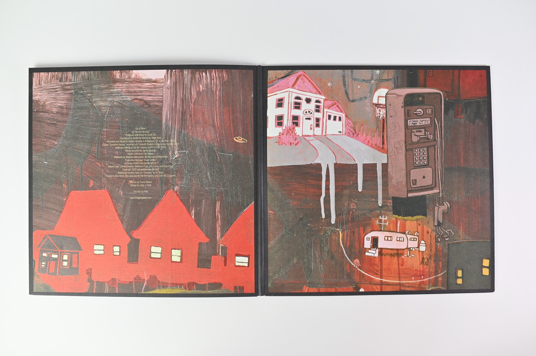 The Get Up Kids - On A Wire on Vagrant Ltd Maroon Vinyl