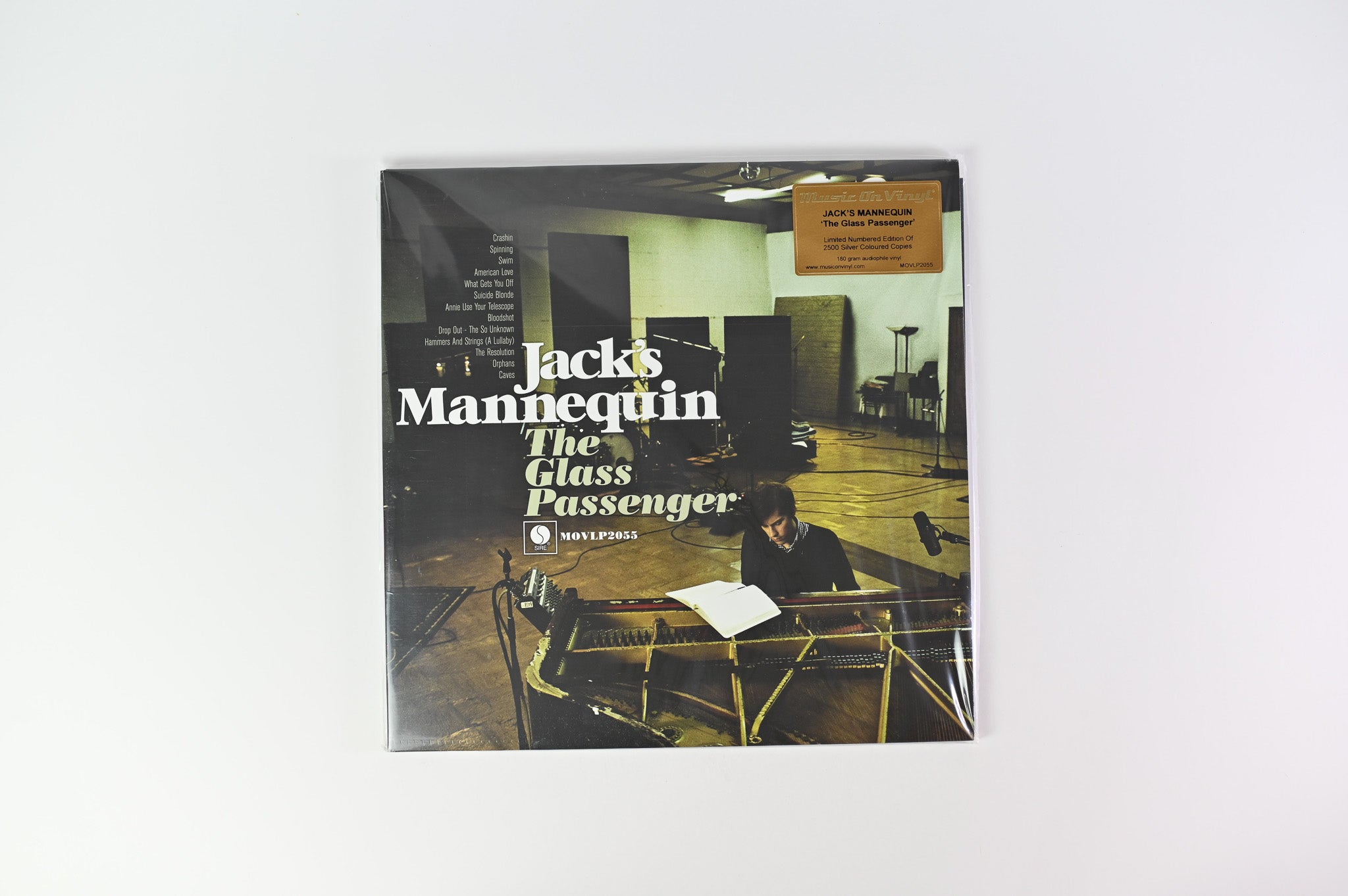 Jack's Mannequin - The Glass Passenger on Music on Vinyl Ltd Numbered Silver Vinyl Reissue