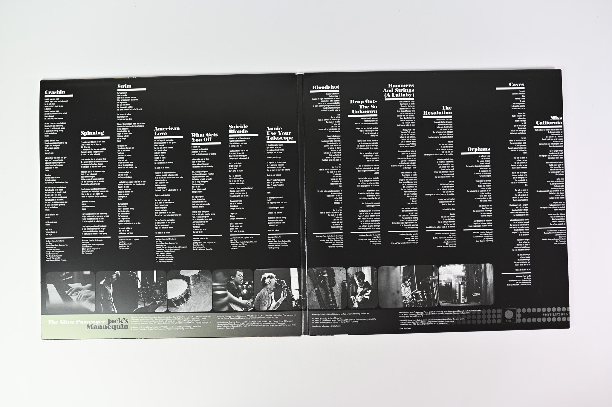 Jack's Mannequin - The Glass Passenger on Music on Vinyl Ltd Numbered Silver Vinyl Reissue