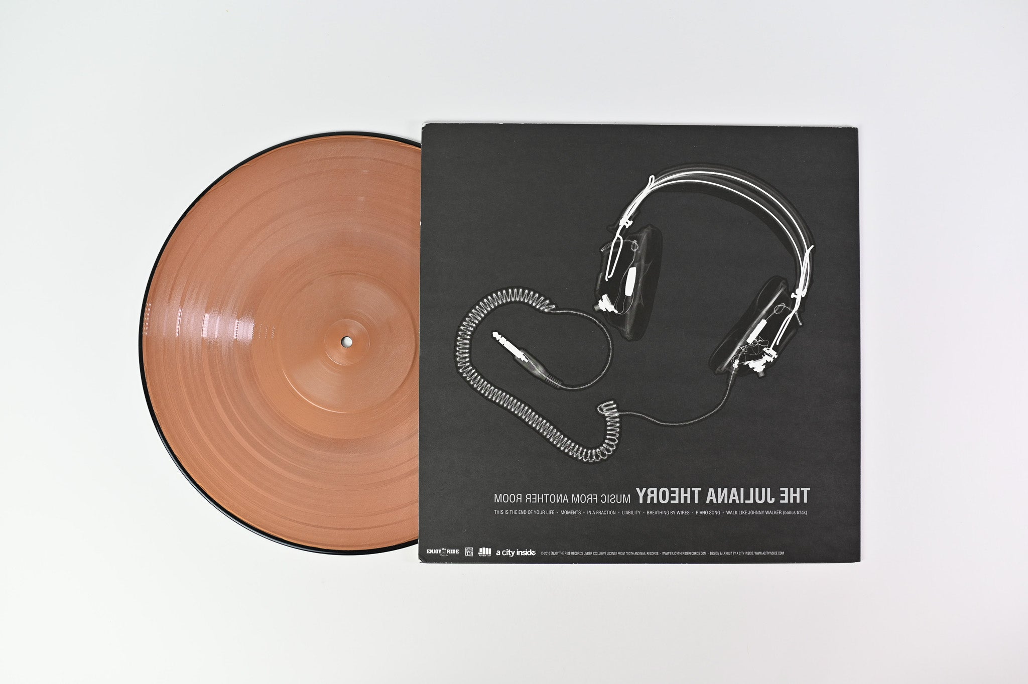 The Juliana Theory - Music From Another Room on Enjoy the Ride Bronze Vinyl