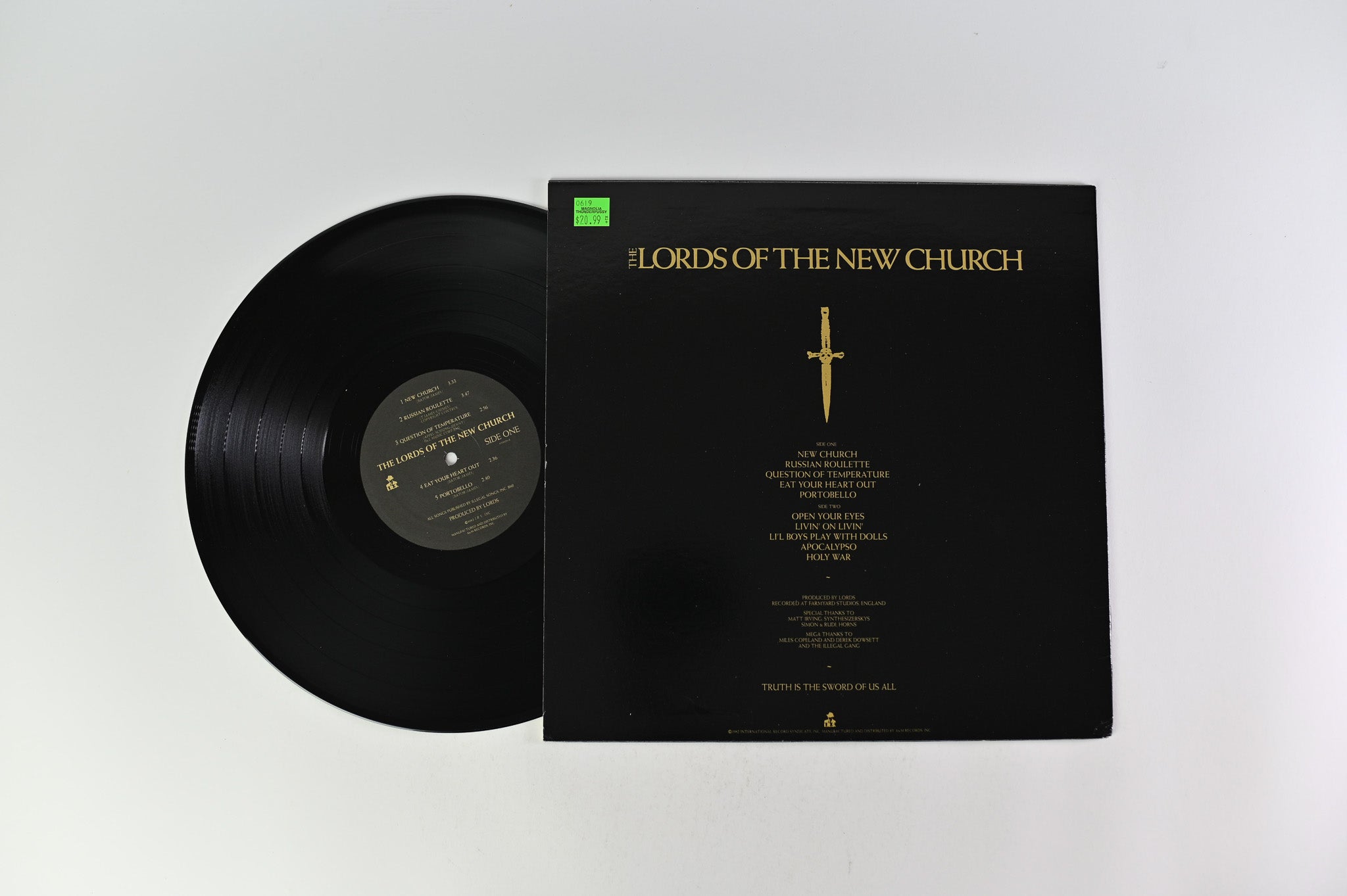 Lords Of The New Church - The Lords Of The New Church on I.R.S.