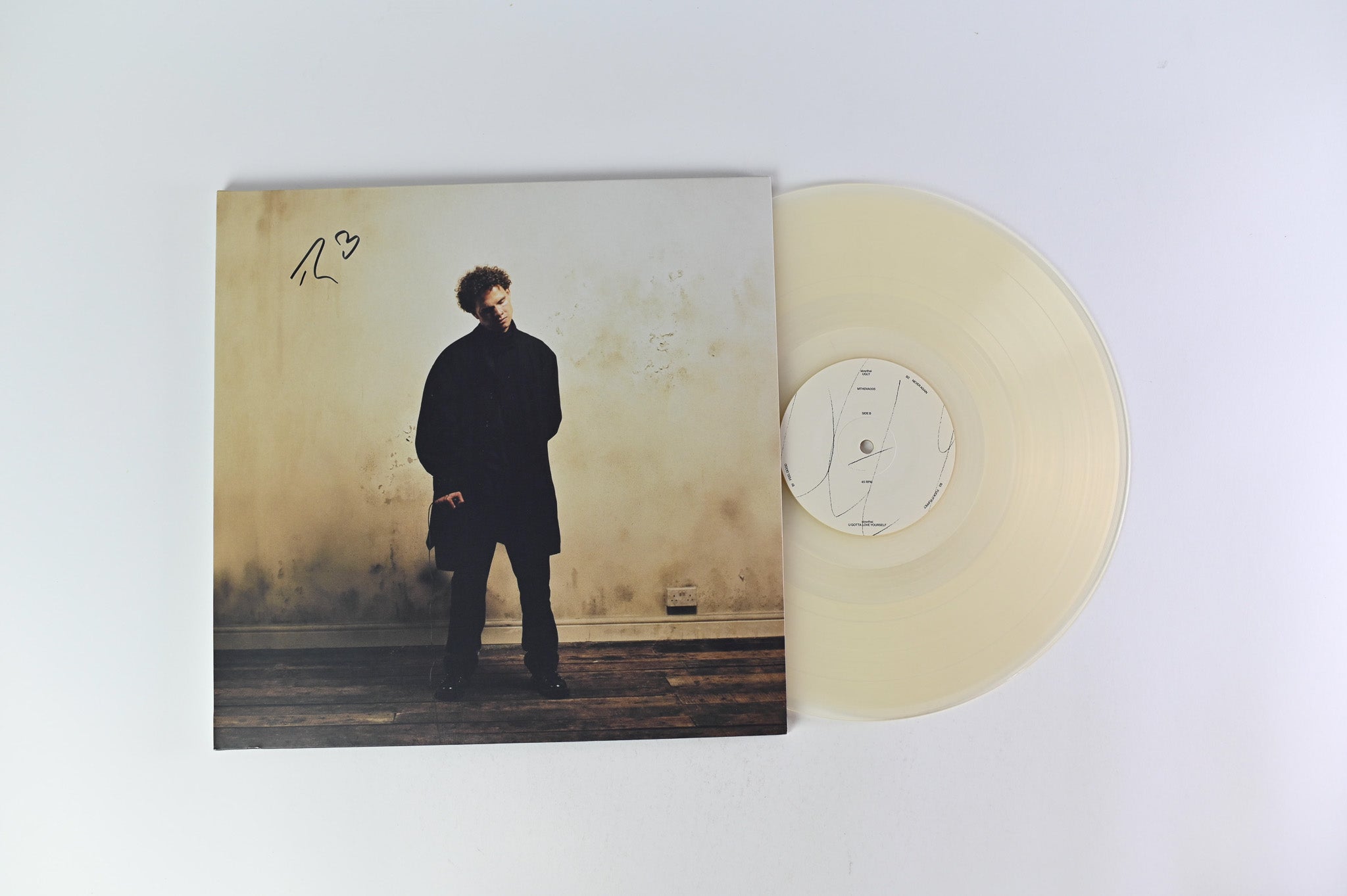 slowthai - U Gotta Love Yourself on Method Deluxe Ltd Edition Clear Vinyl Signed