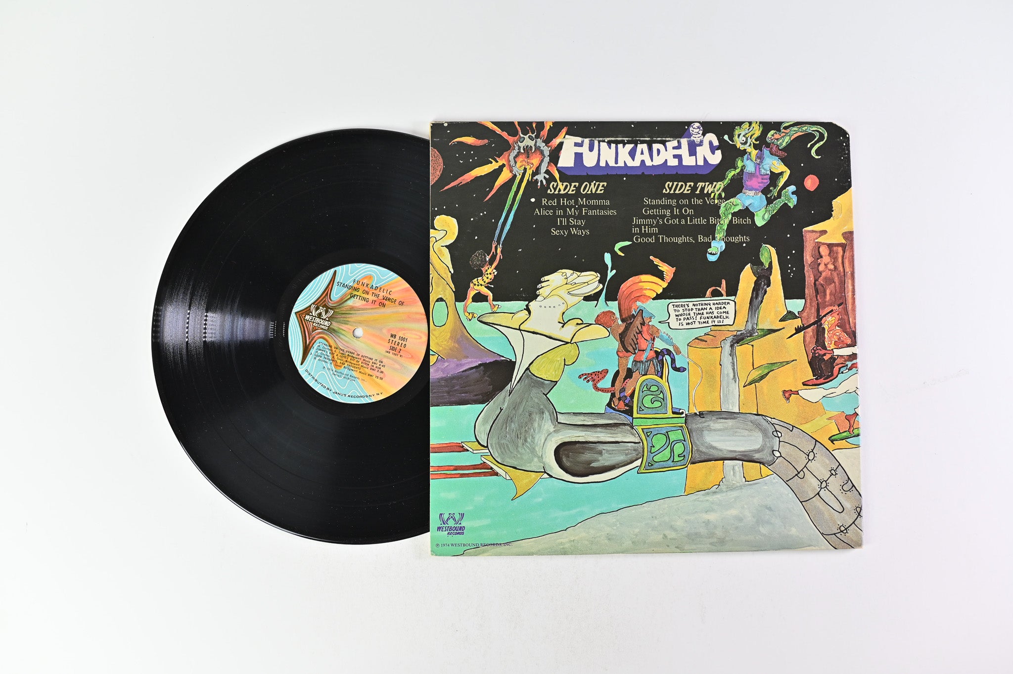 Funkadelic - Standing On The Verge Of Getting It On on Westbound