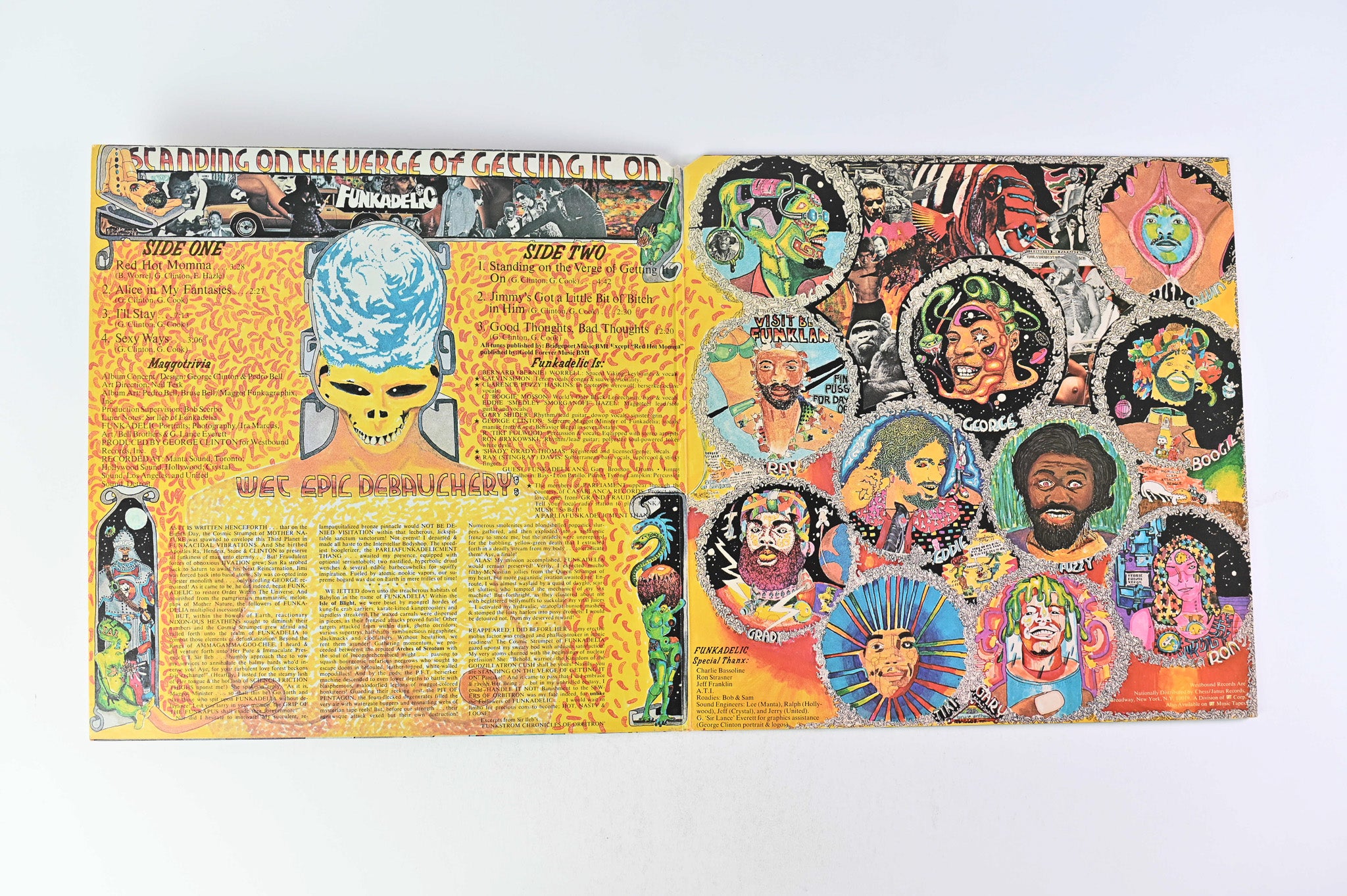 Funkadelic - Standing On The Verge Of Getting It On on Westbound