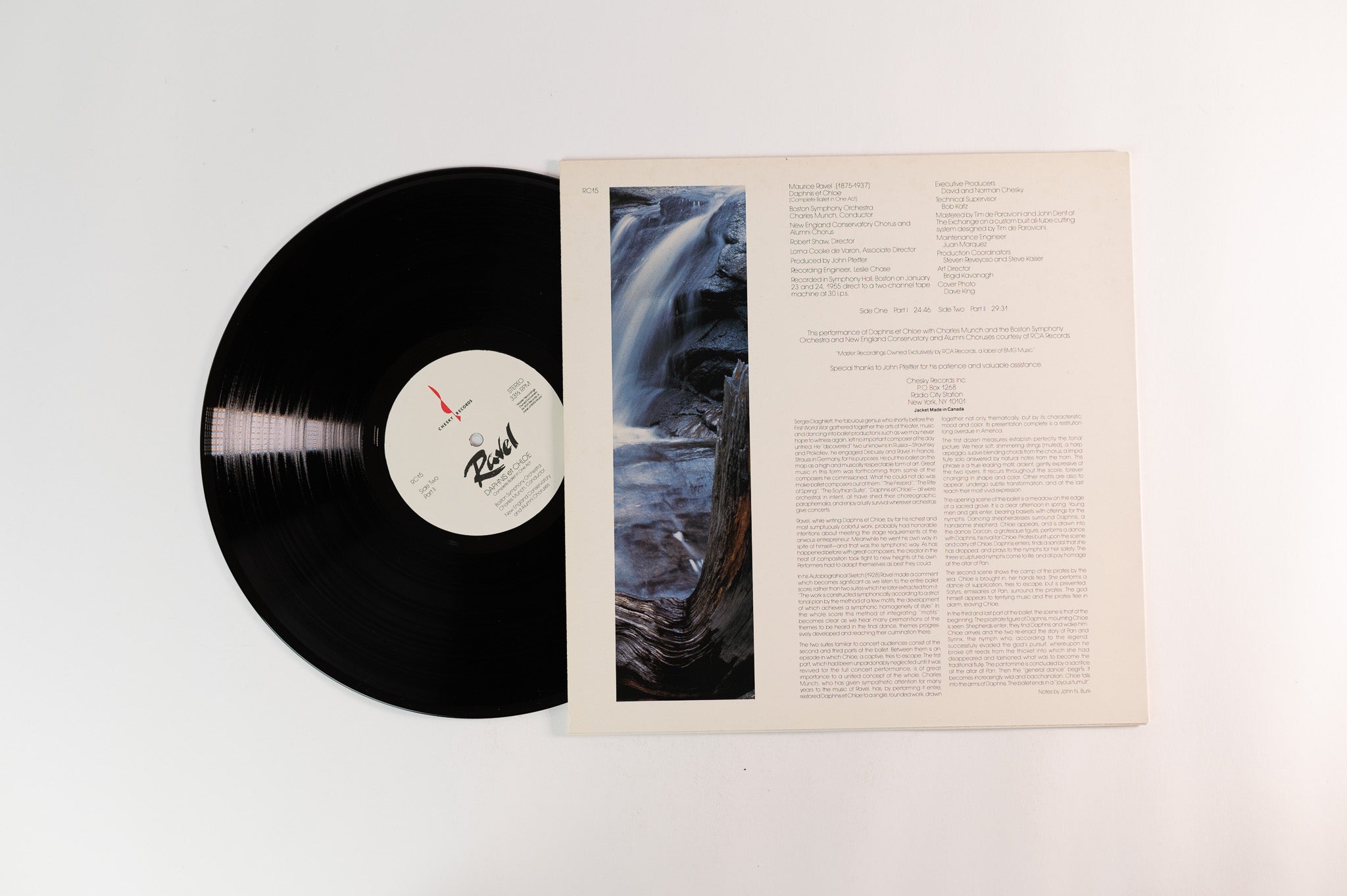 Maurice Ravel - Daphnis Et Chloe Complete Ballet in One Act on Chesky Records