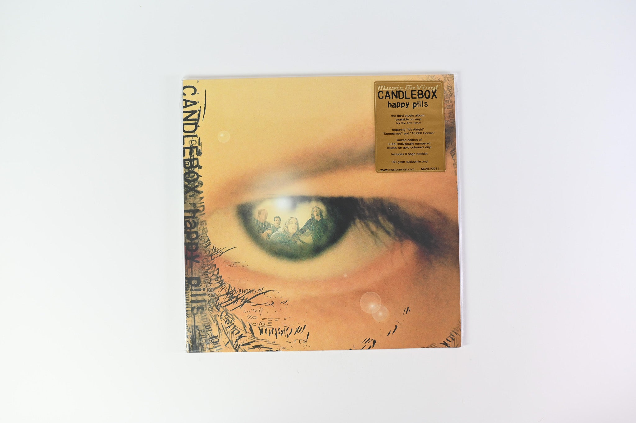Candlebox - Happy Pills on Music on Vinyl Ltd Numbered Gold Vinyl Reissue