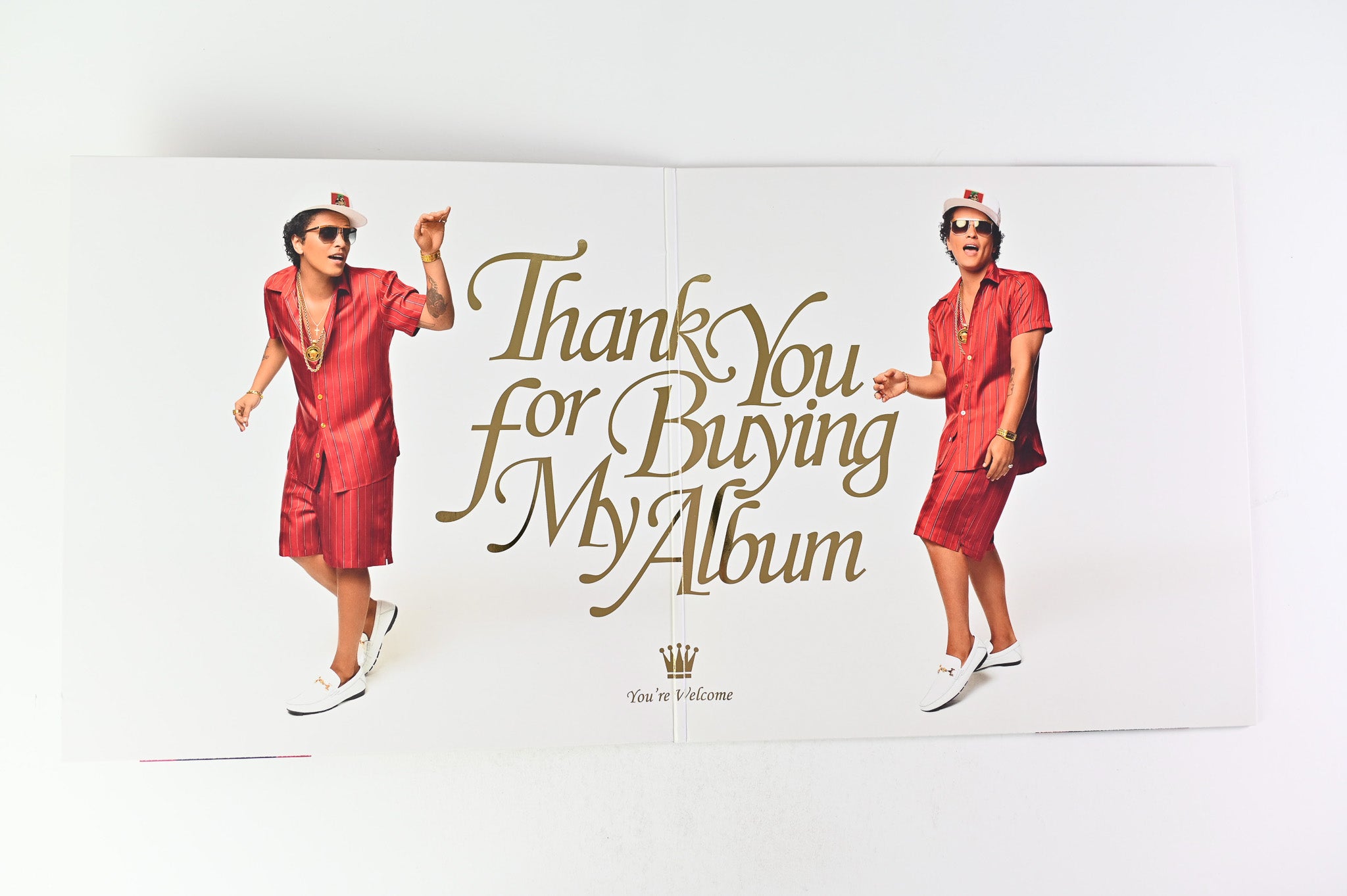 Bruno Mars - XXIVK Magic on Atlantic Ltd Gold Vinyl Reissue