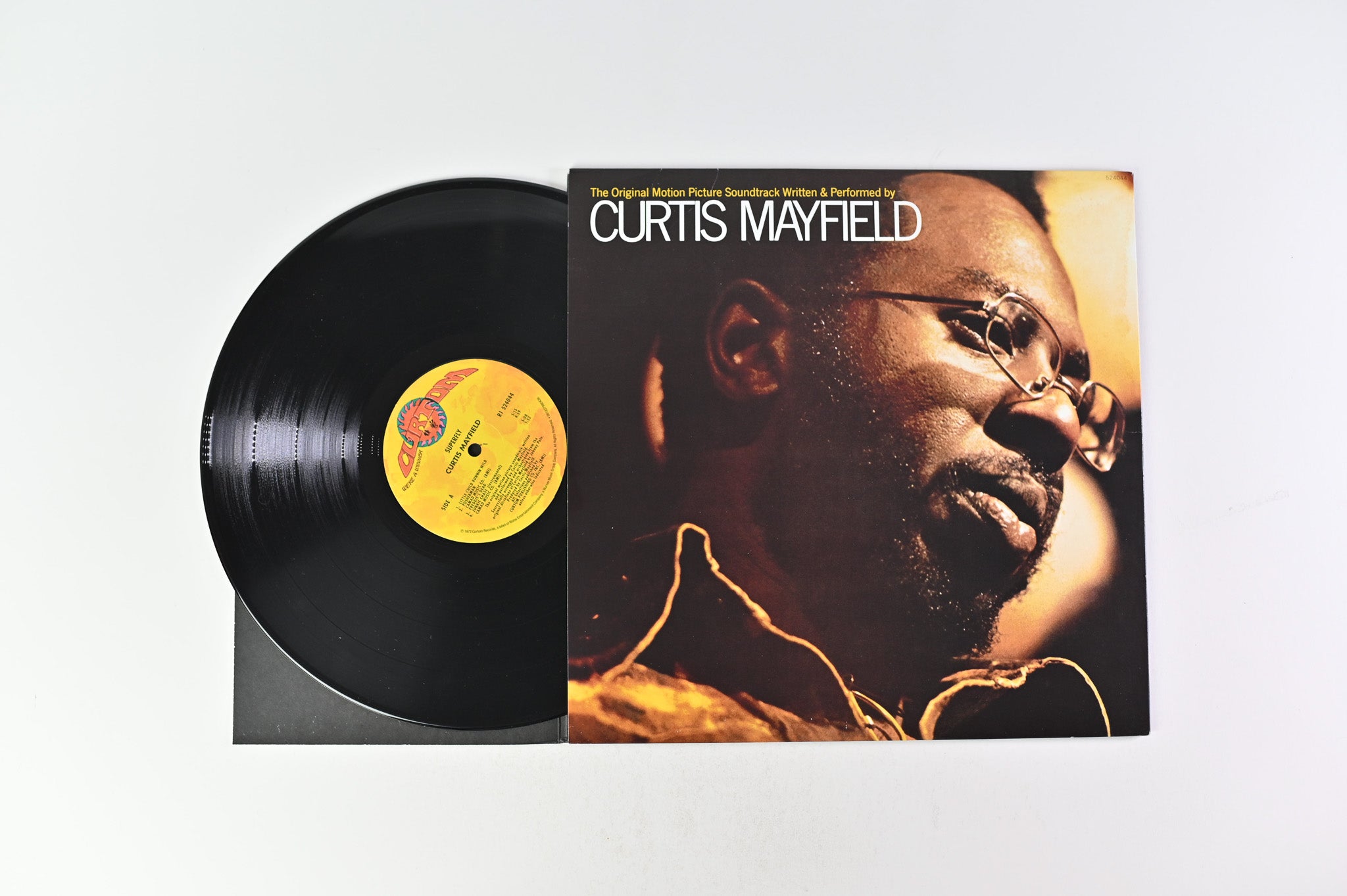 Curtis Mayfield - Super Fly on Curtom Rhino Records 180 Gram Reissue