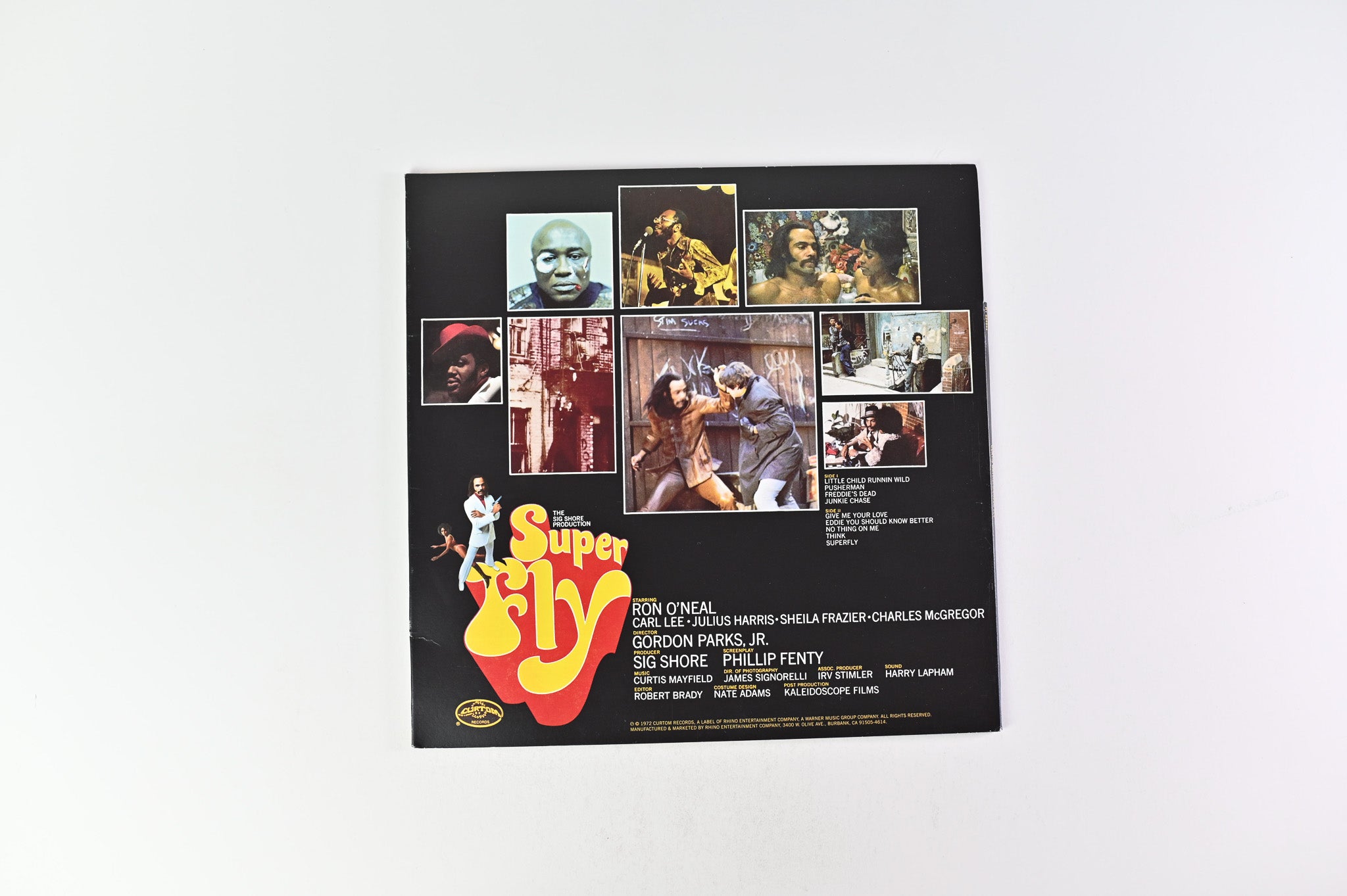 Curtis Mayfield - Super Fly on Curtom Rhino Records 180 Gram Reissue