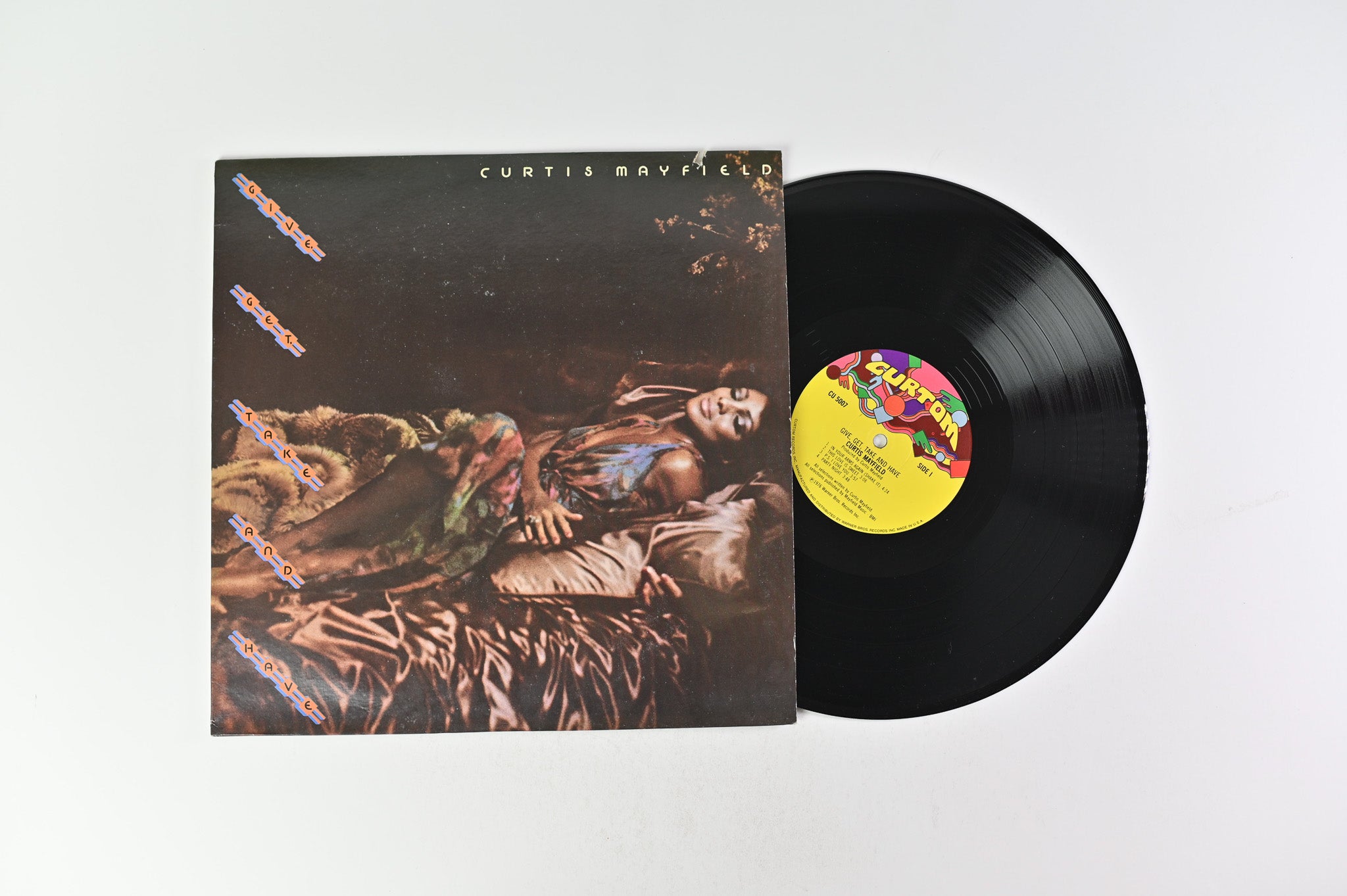 Curtis MayField-Lp ソウル　ファンク　レアグルーヴ Curtis Mayfield / Curtis(LP) / Curtom 1970 USオリジナル盤 VG