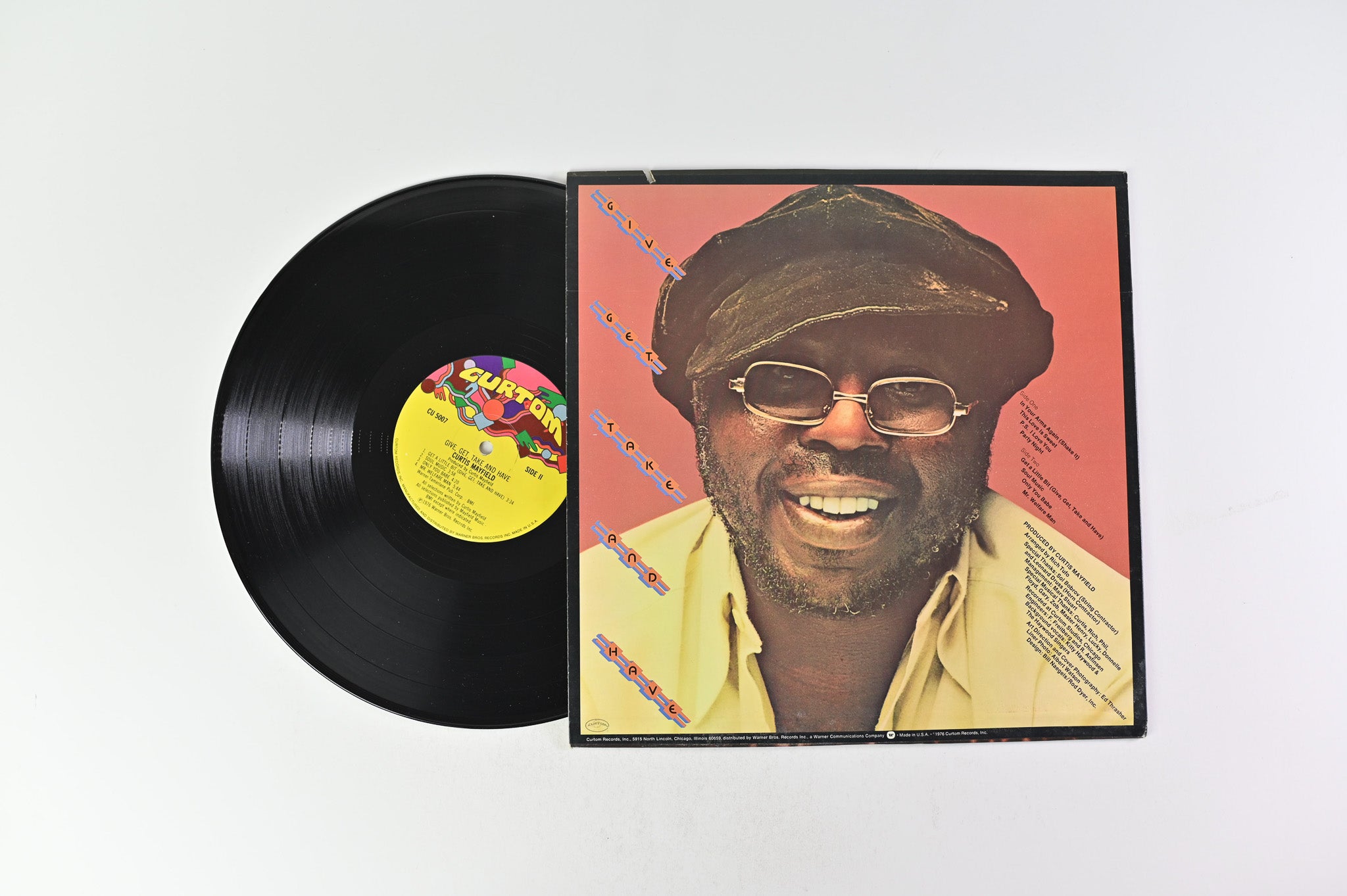 Curtis Mayfield - Give, Get, Take And Have on Curtom