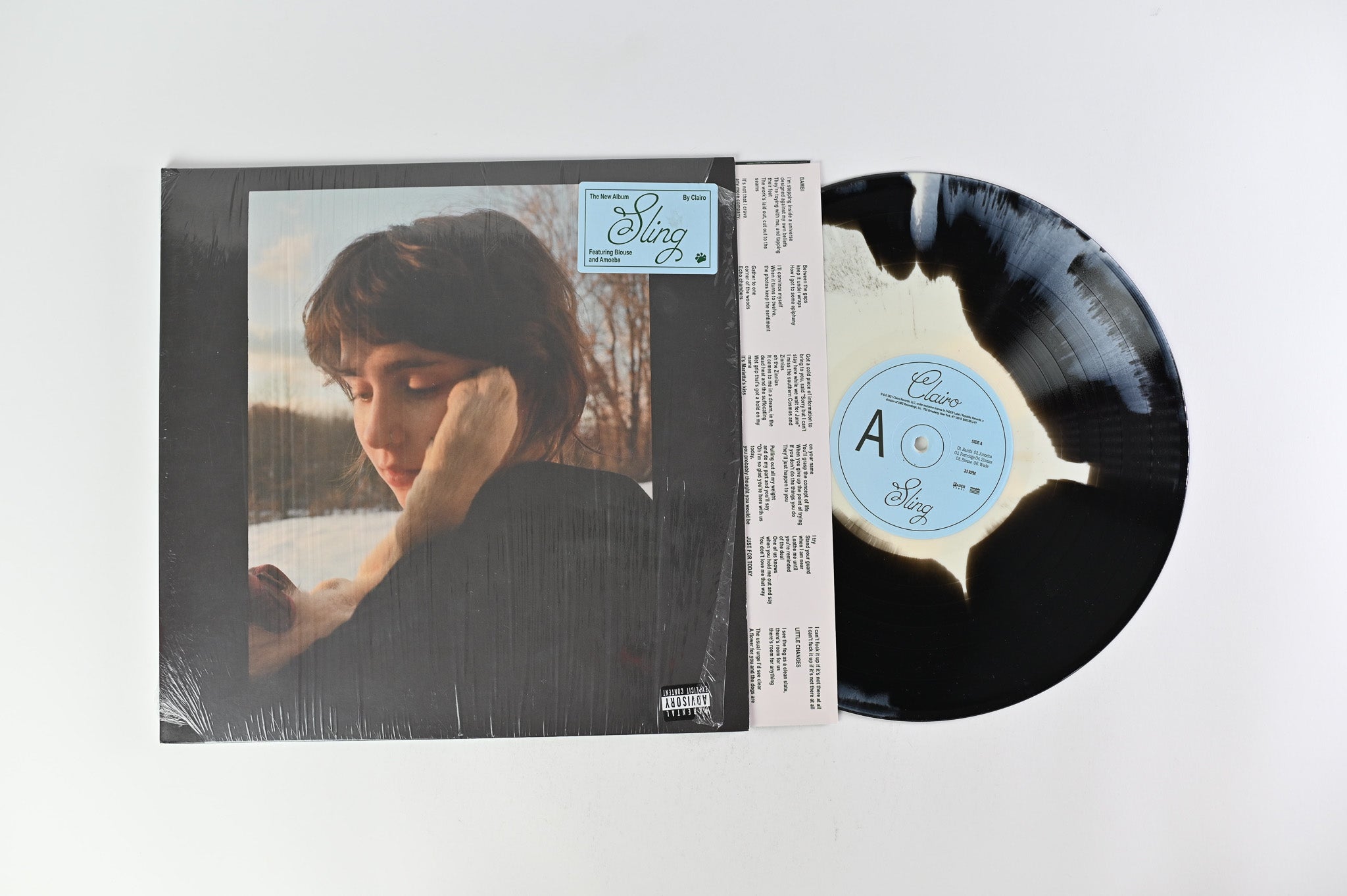 Clairo - Sling on Fader Label/Republic Records RSD Limited Edition on Black & White Swirl Vinyl