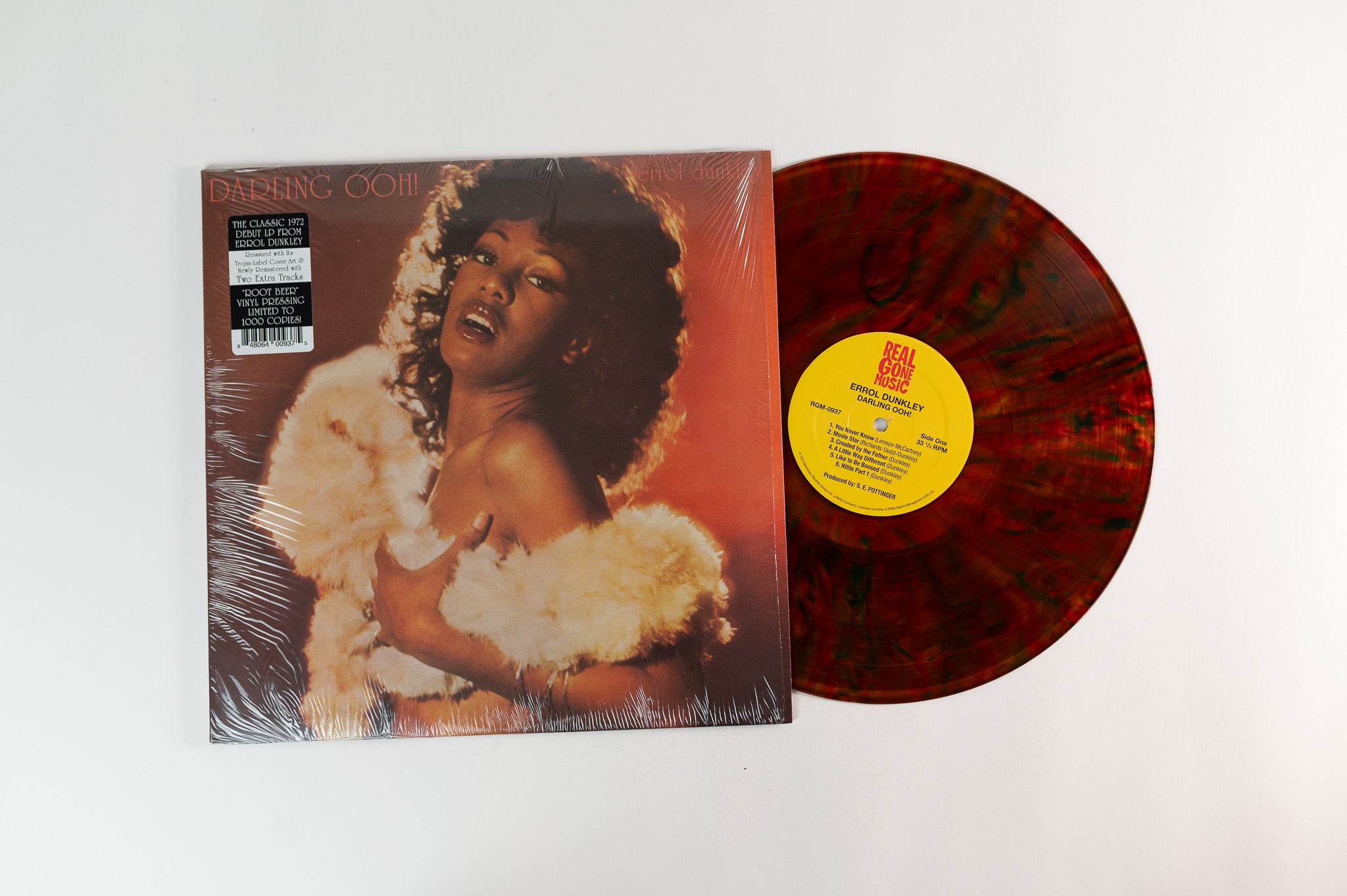 Errol Dunkley - Darling Ooh! on Real Gone Music - Root Beer Colored Vinyl