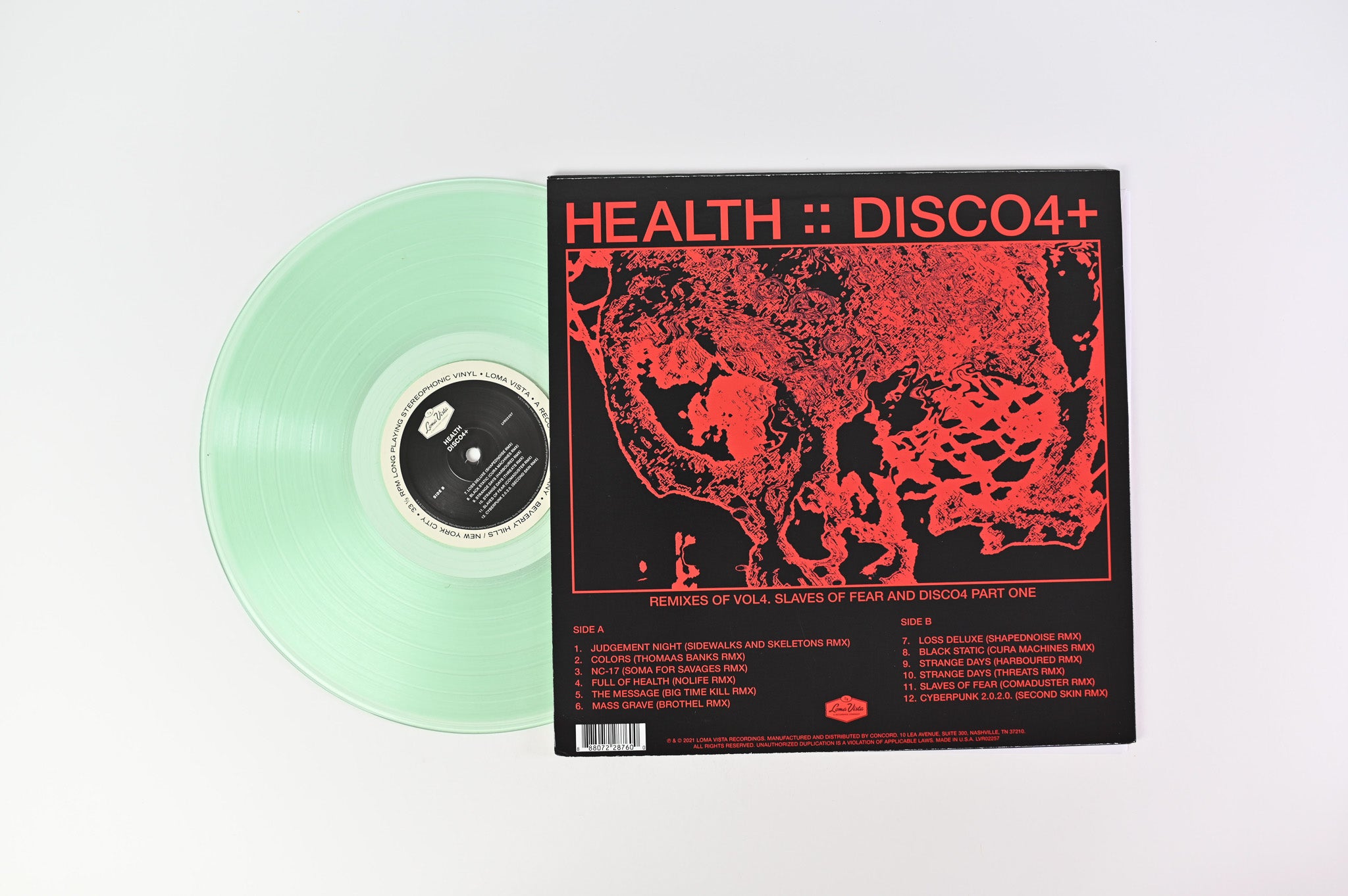 HEALTH - DISCO4+ on Loma Vista Ltd Coke Bottle Clear