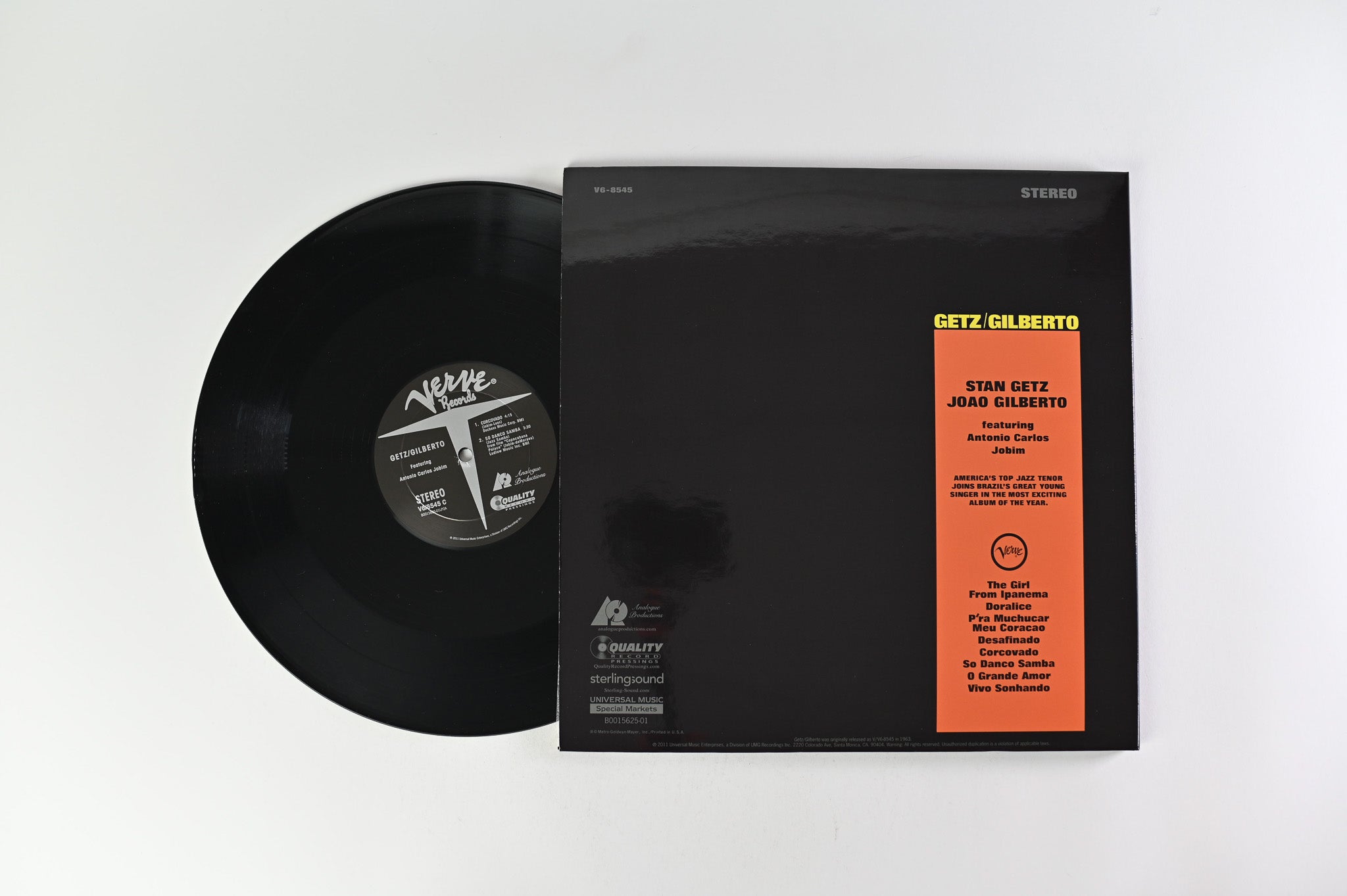 Stan Getz - Getz / Gilberto Reissue on Analogue Productions 45 RPM