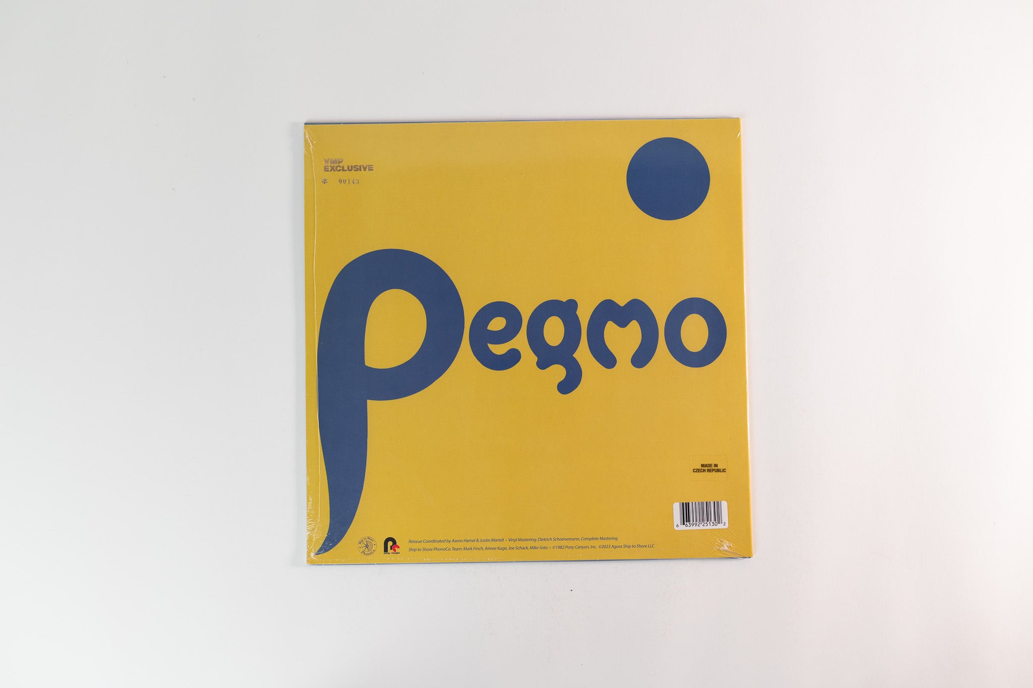 Pegmo - Pegmo on Ship To Shore Phonograph Co. / Pony Canyon / Vinyl Me, Please. - Sealed Colored Vinyl