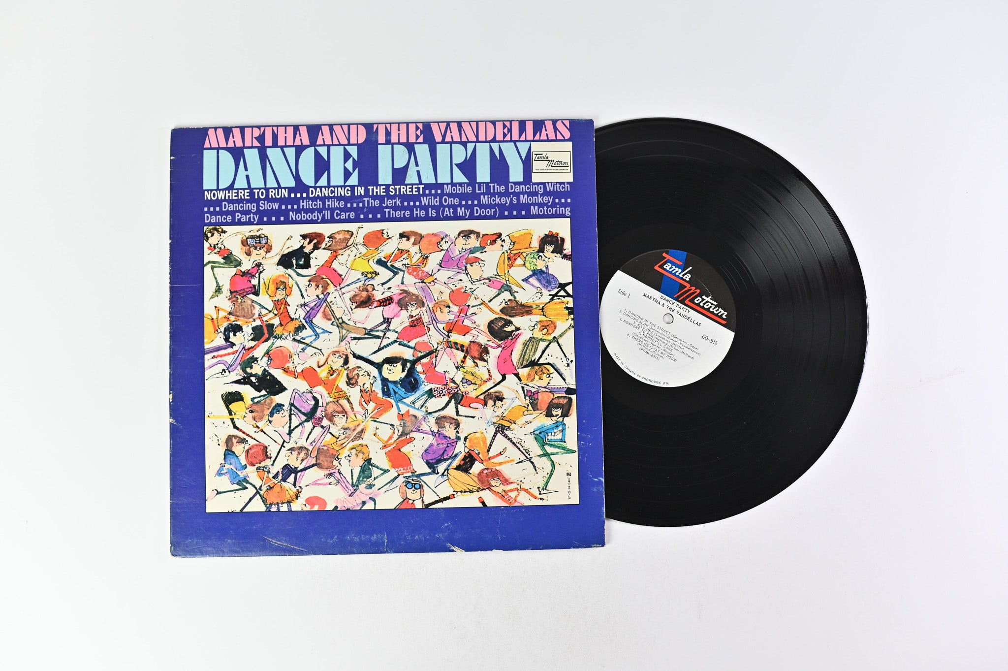 Martha Reeves & The Vandellas - Dance Party on Tamla Motown Canadian Pressing