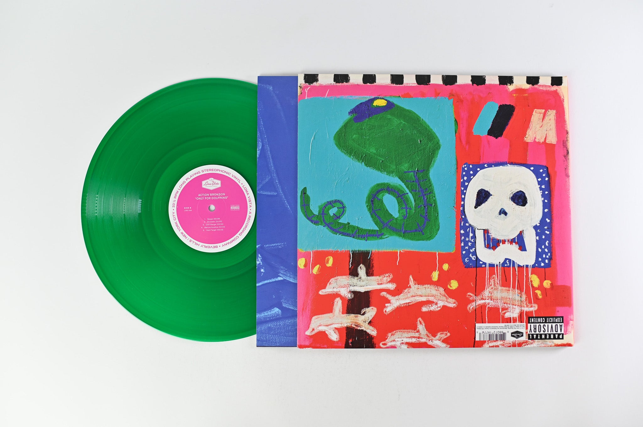 Action Bronson - Only For Dolphins on Loma Vista Green Translucent Vinyl