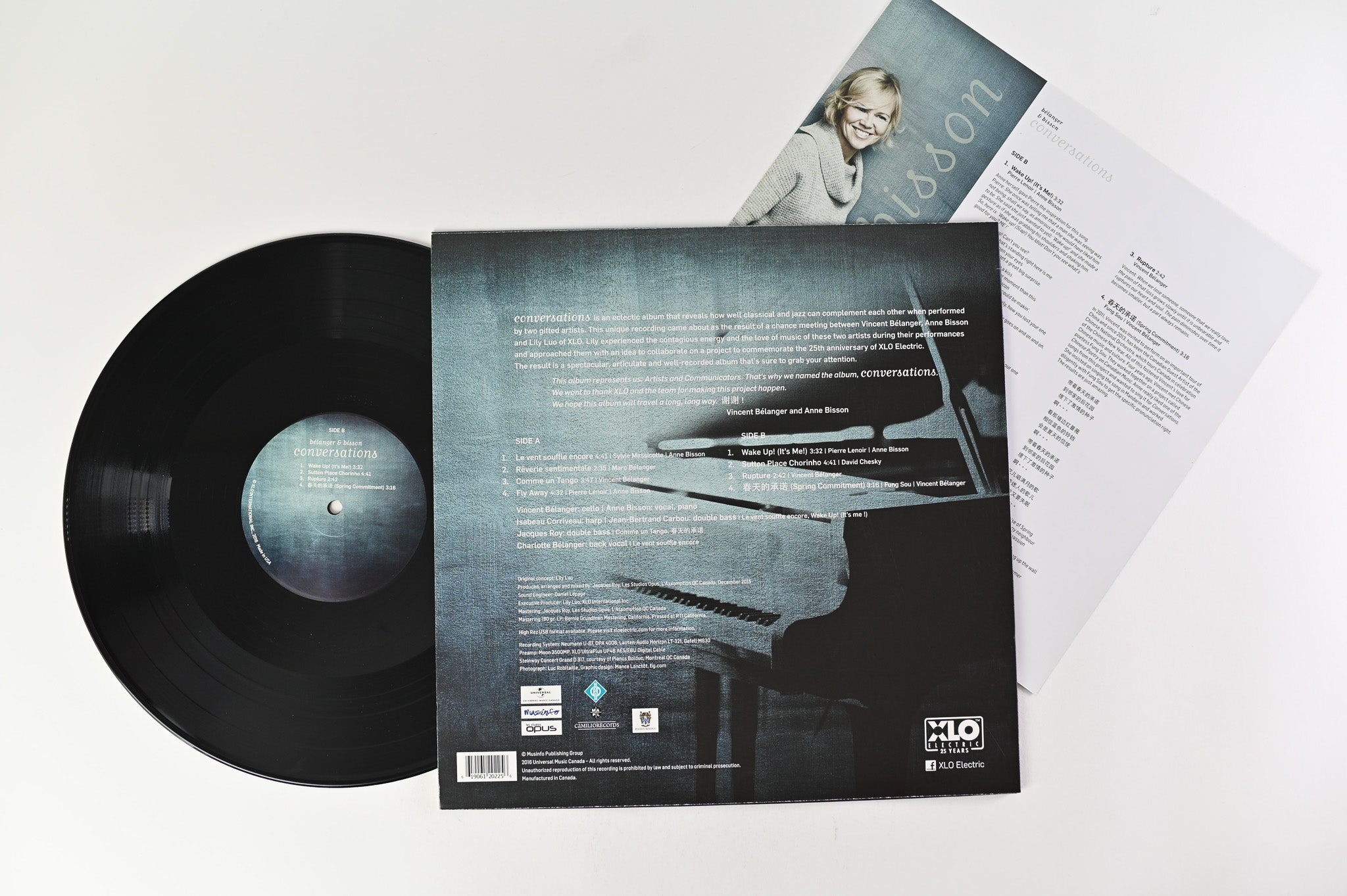 Vincent Bélanger - Conversations on Universal Music Canada