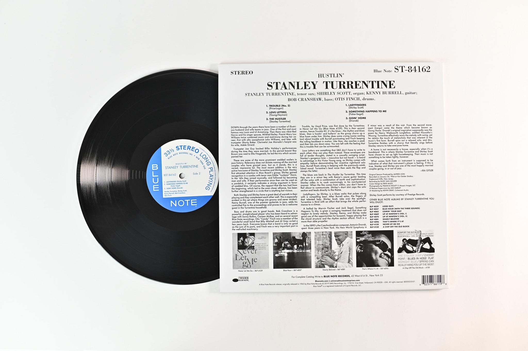 Stanley Turrentine - Hustlin' on Blue Note Tone Poet Series Reissue
