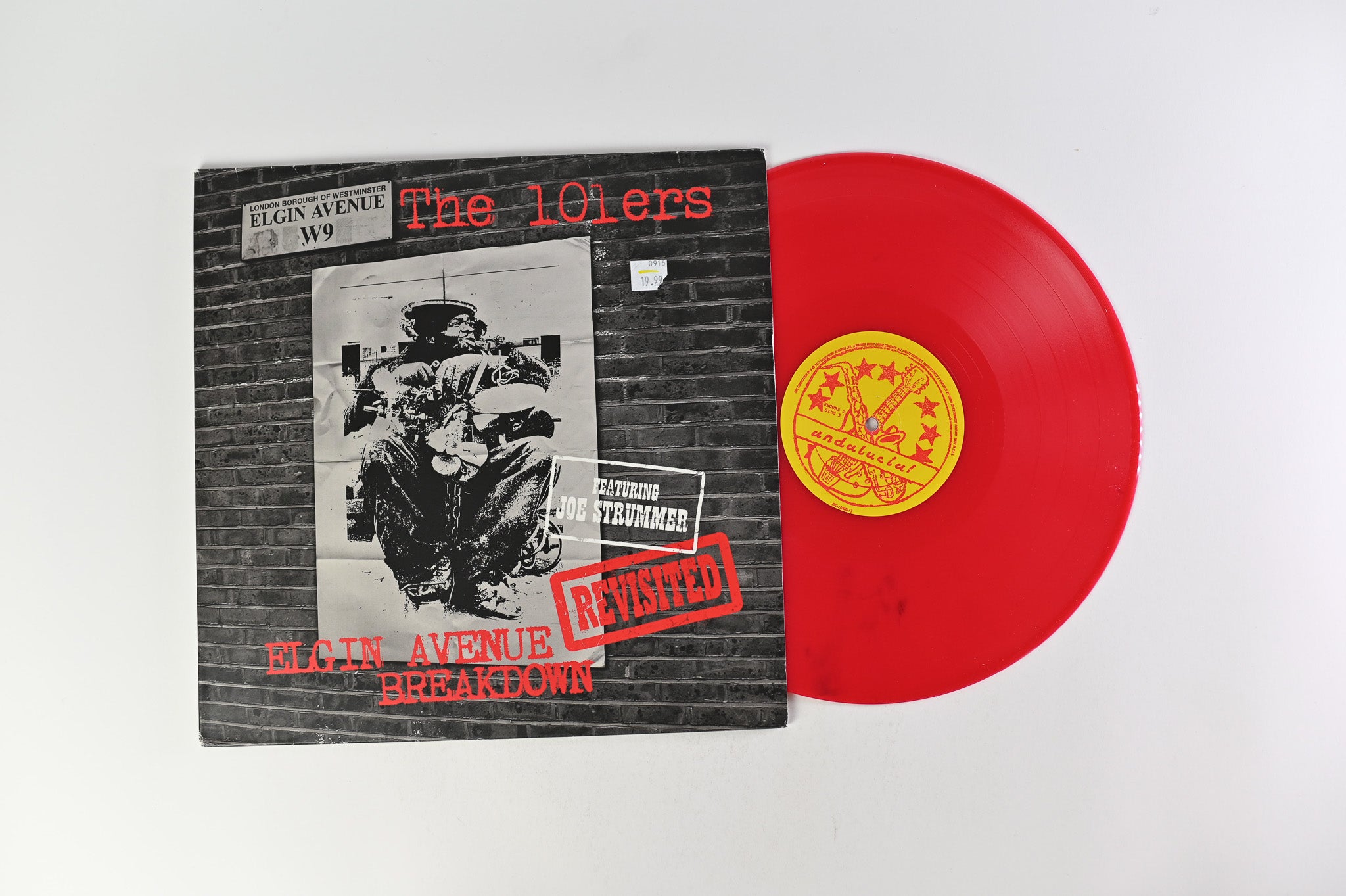 The 101'ers - Elgin Avenue Breakdown Revisited RSD Reissue on Andalucia Records Red VInyl