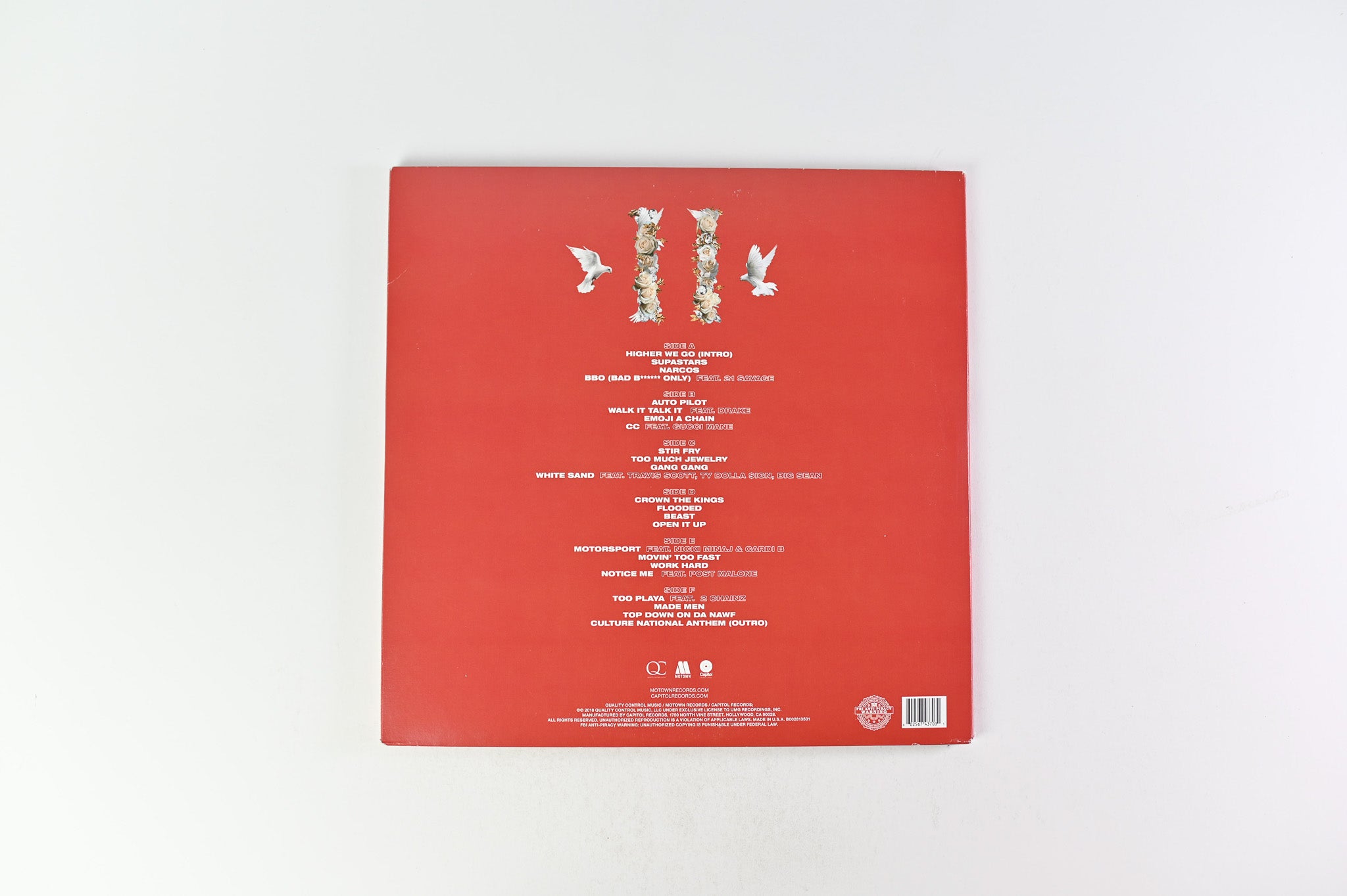 Migos - Culture II on Quality Control Music