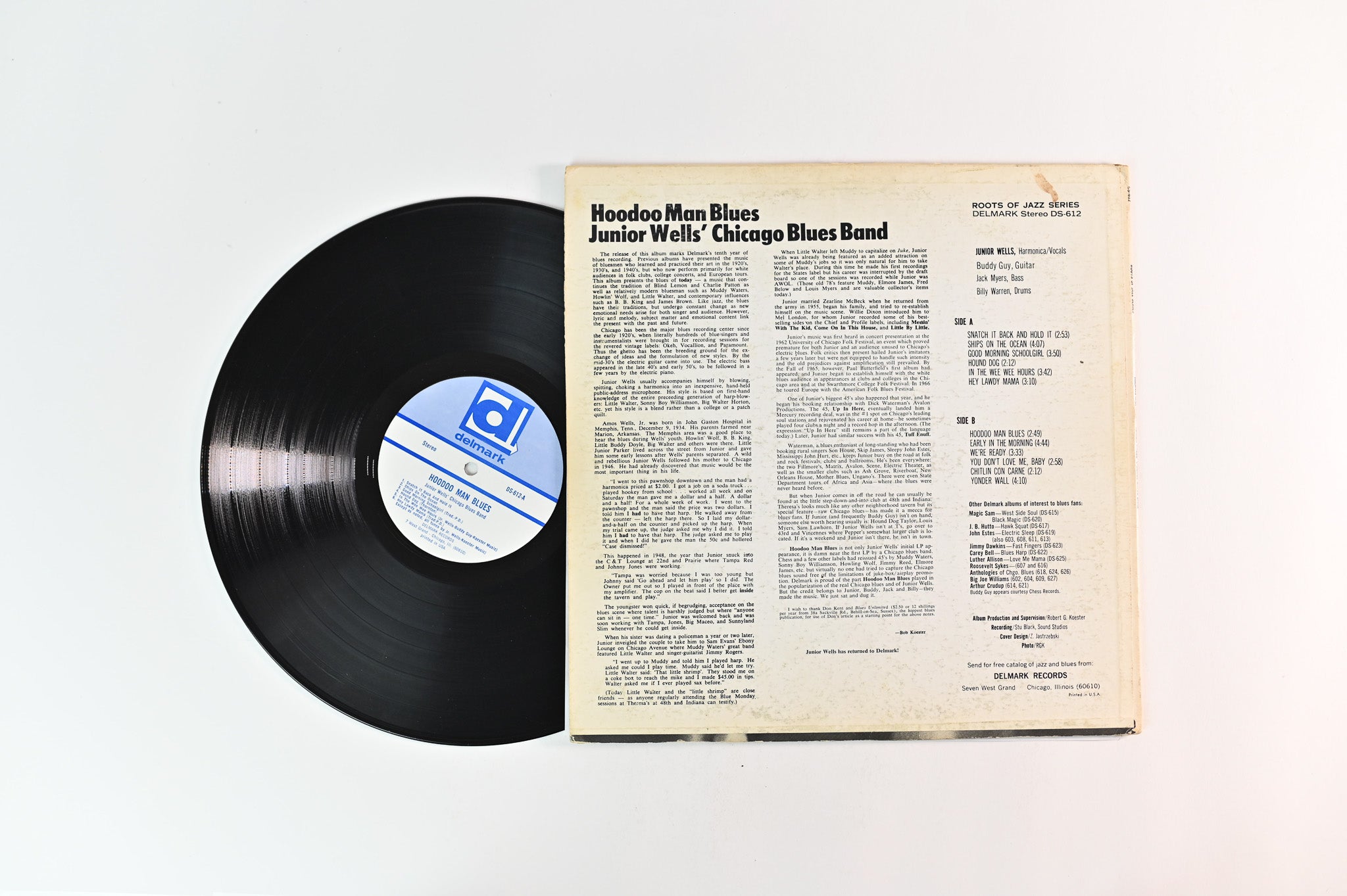 Junior Wells' Chicago Blues Band - Hoodoo Man Blues on Delmark Second Press