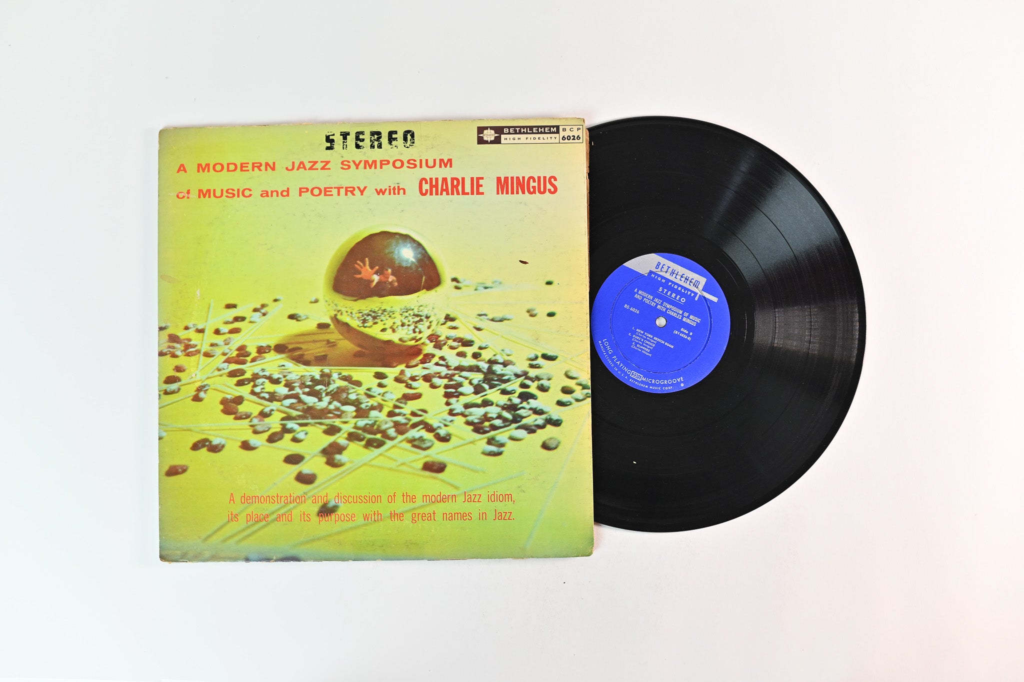 Charles Mingus - A Modern Jazz Symposium Of Music And Poetry on Bethlehem Stereo Deep Groove
