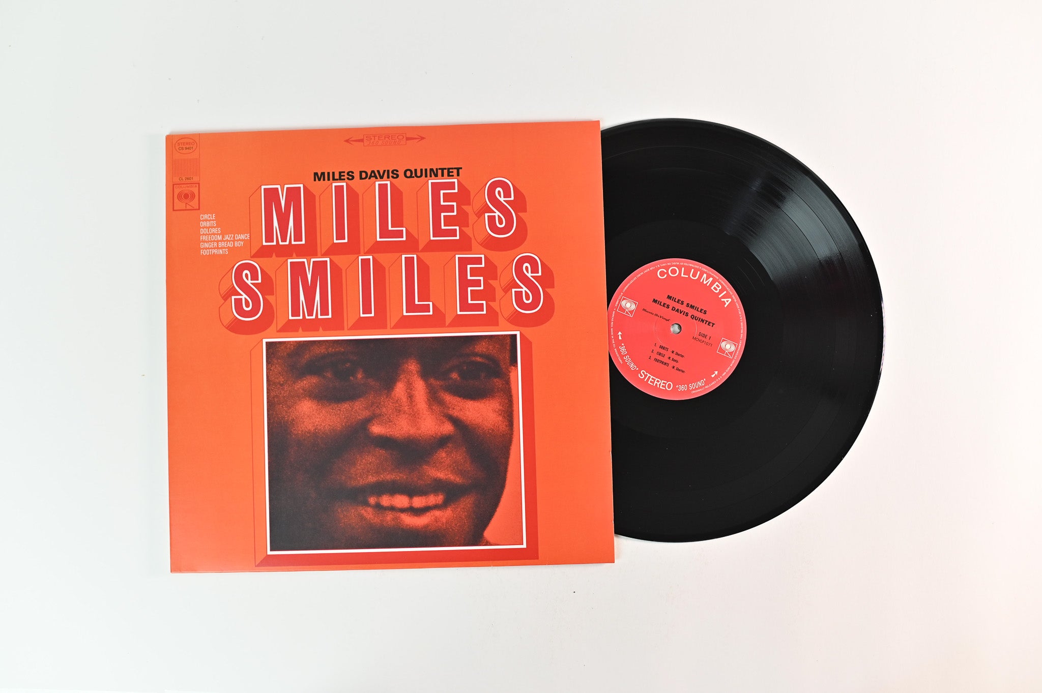 The Miles Davis Quintet - Miles Smiles on Columbia Music on Vinyl 180 Gram Reissue