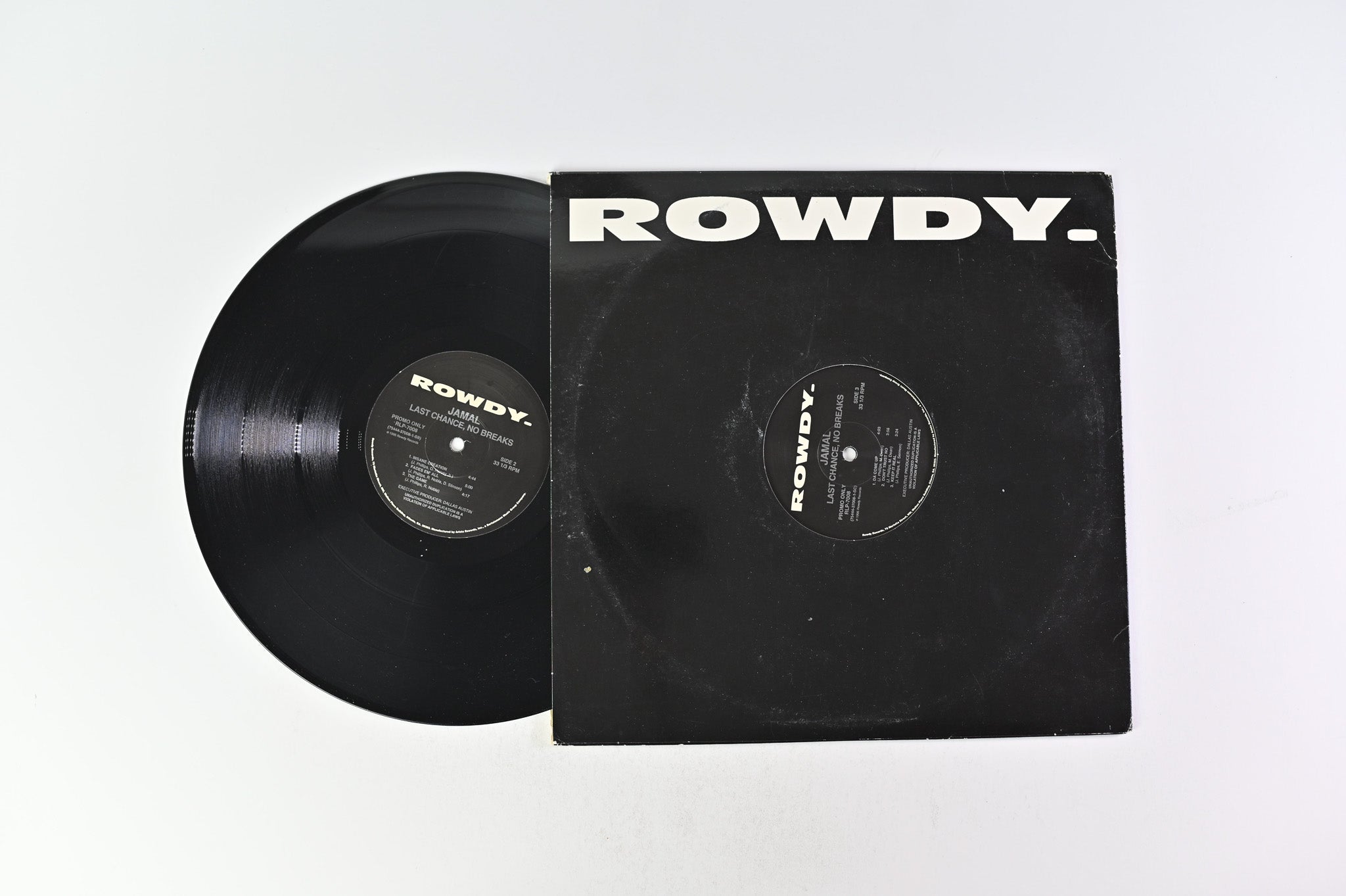 Jamal - Last Chance, No Breaks on Rowdy Promo