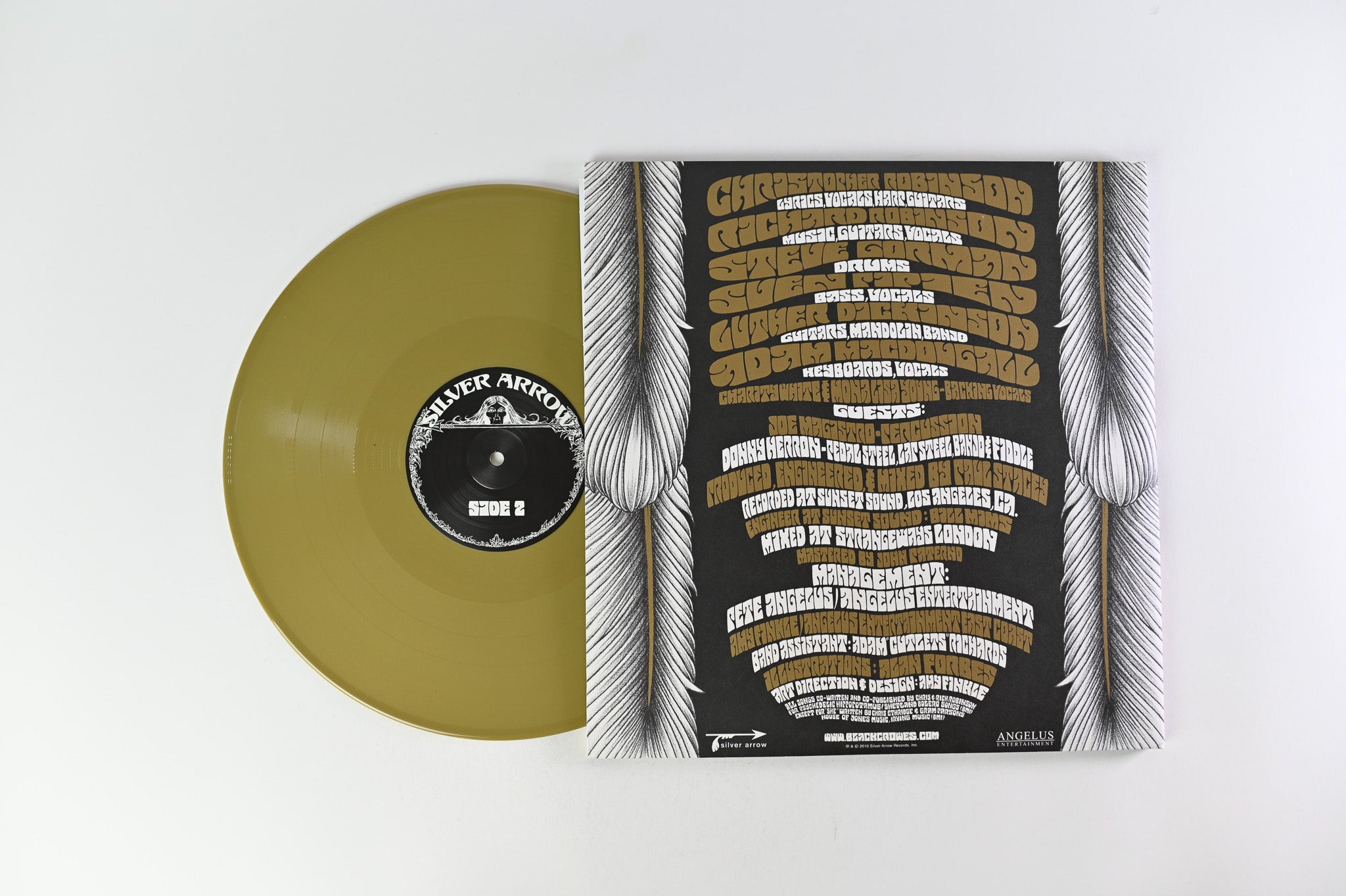 The Black Crowes - Croweology Reissue on Silver Arrow Gold Vinyl