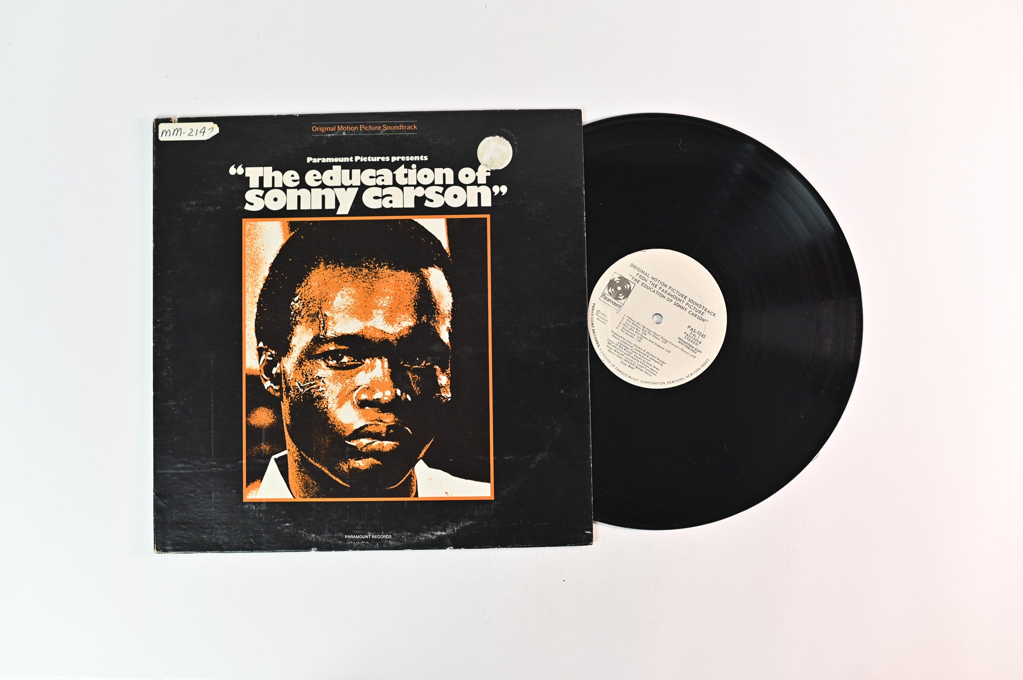 Coleridge-Taylor Perkinson - The Education Of Sonny Carson (Original Motion Picture Soundtrack) on Paramount Promo