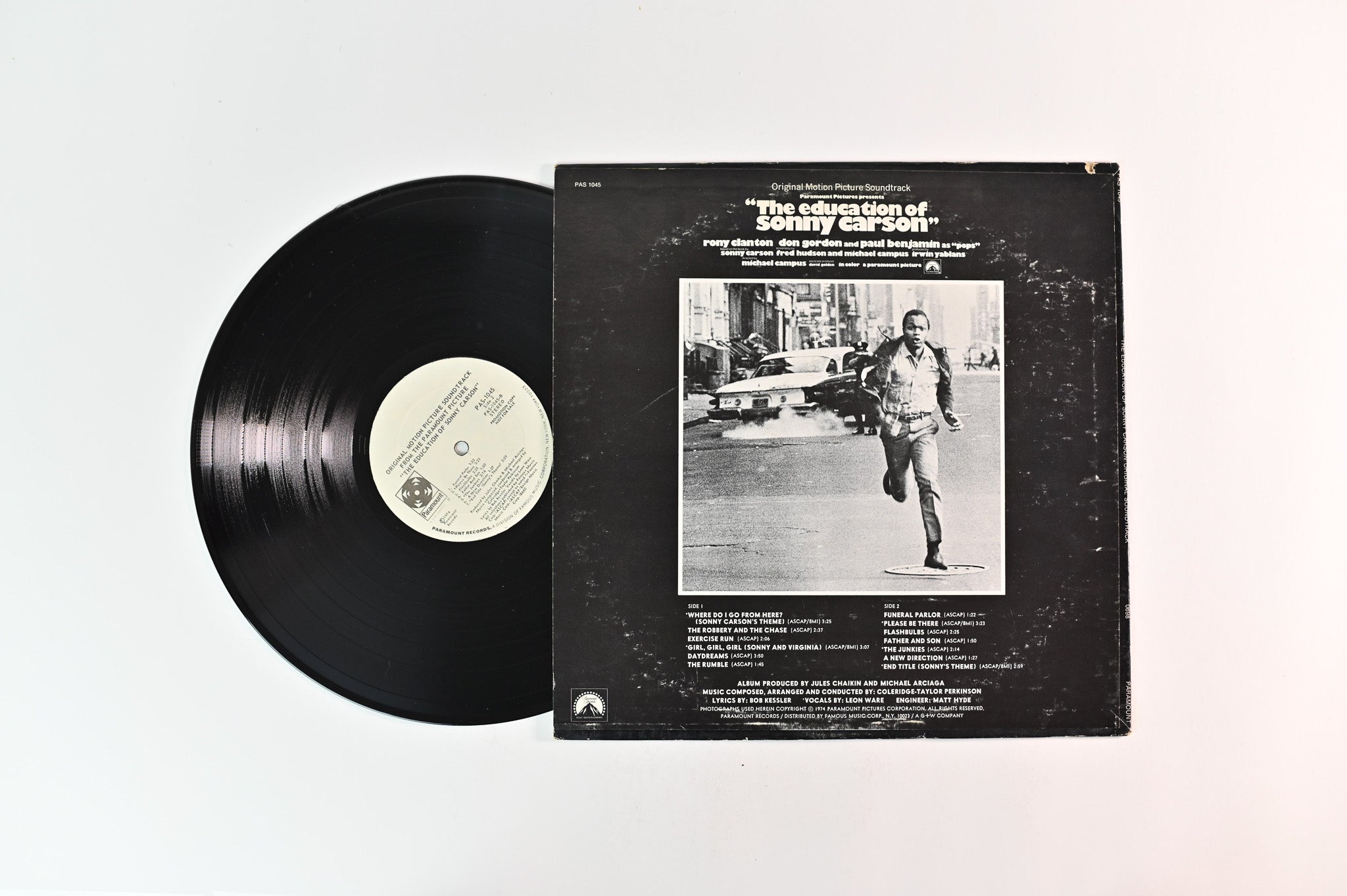 Coleridge-Taylor Perkinson - The Education Of Sonny Carson (Original Motion Picture Soundtrack) on Paramount Promo