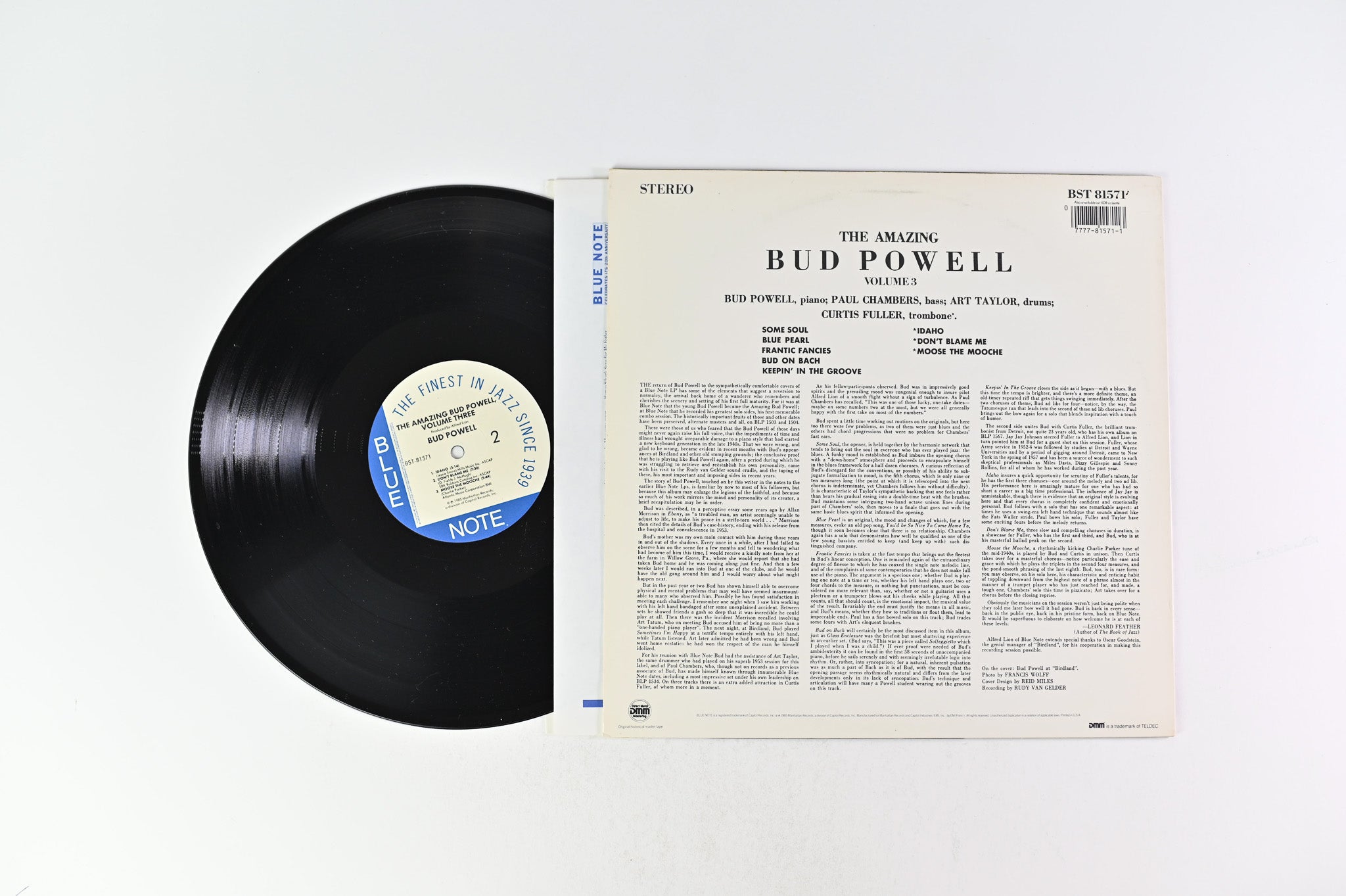 Bud Powell - The Amazing Bud Powell, Vol. 3 - Bud! on Blue Note Reissue