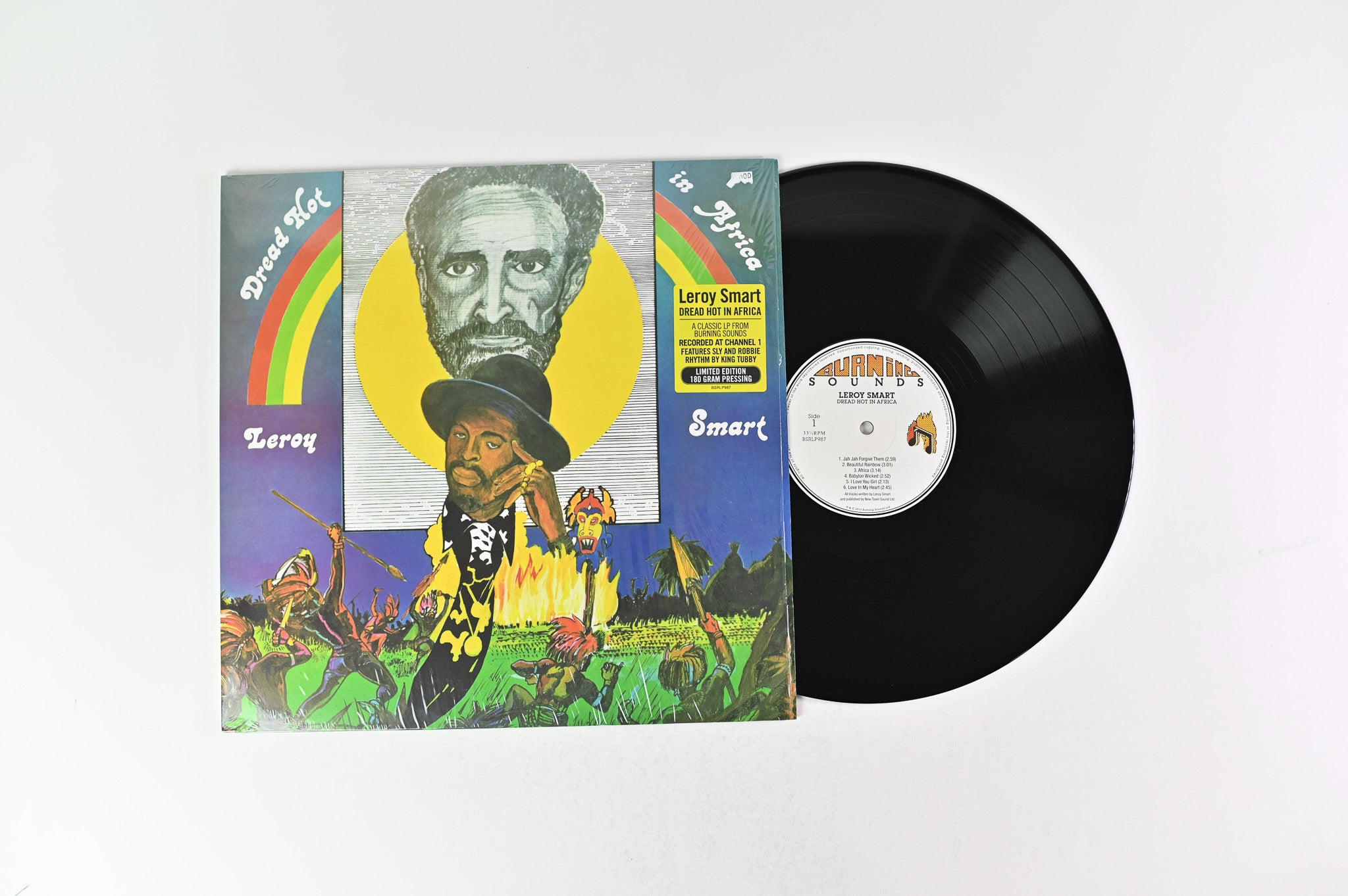 Leroy Smart - Dread Hot In Africa on Burning Sounds Ltd. Reissue