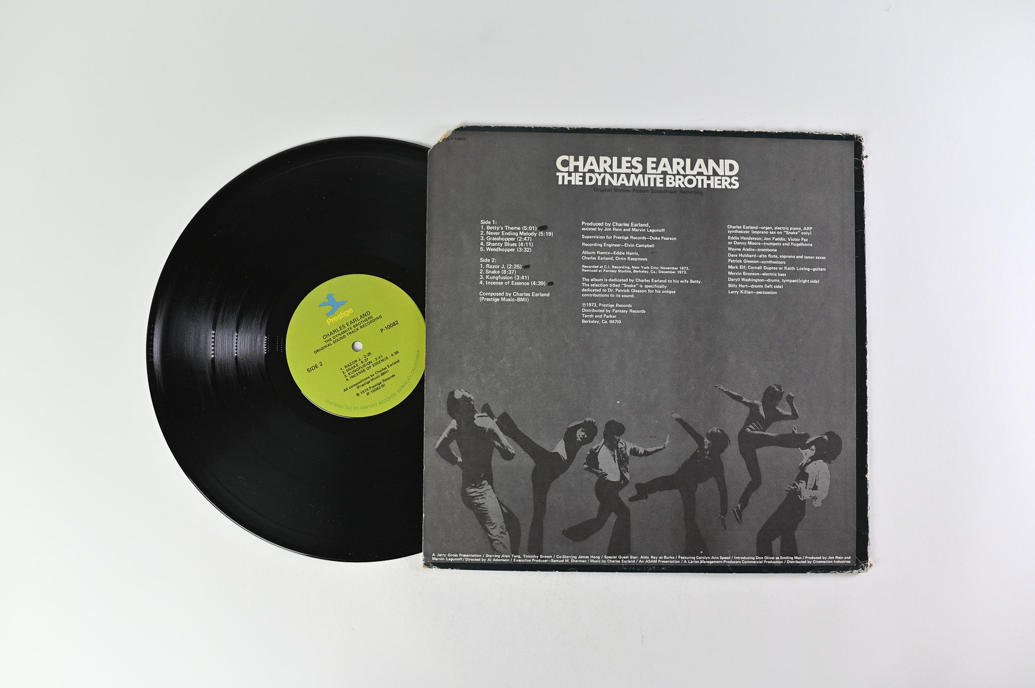 Charles Earland - The Dynamite Brothers (Original Motion Picture Soundtrack Recording) on Prestige