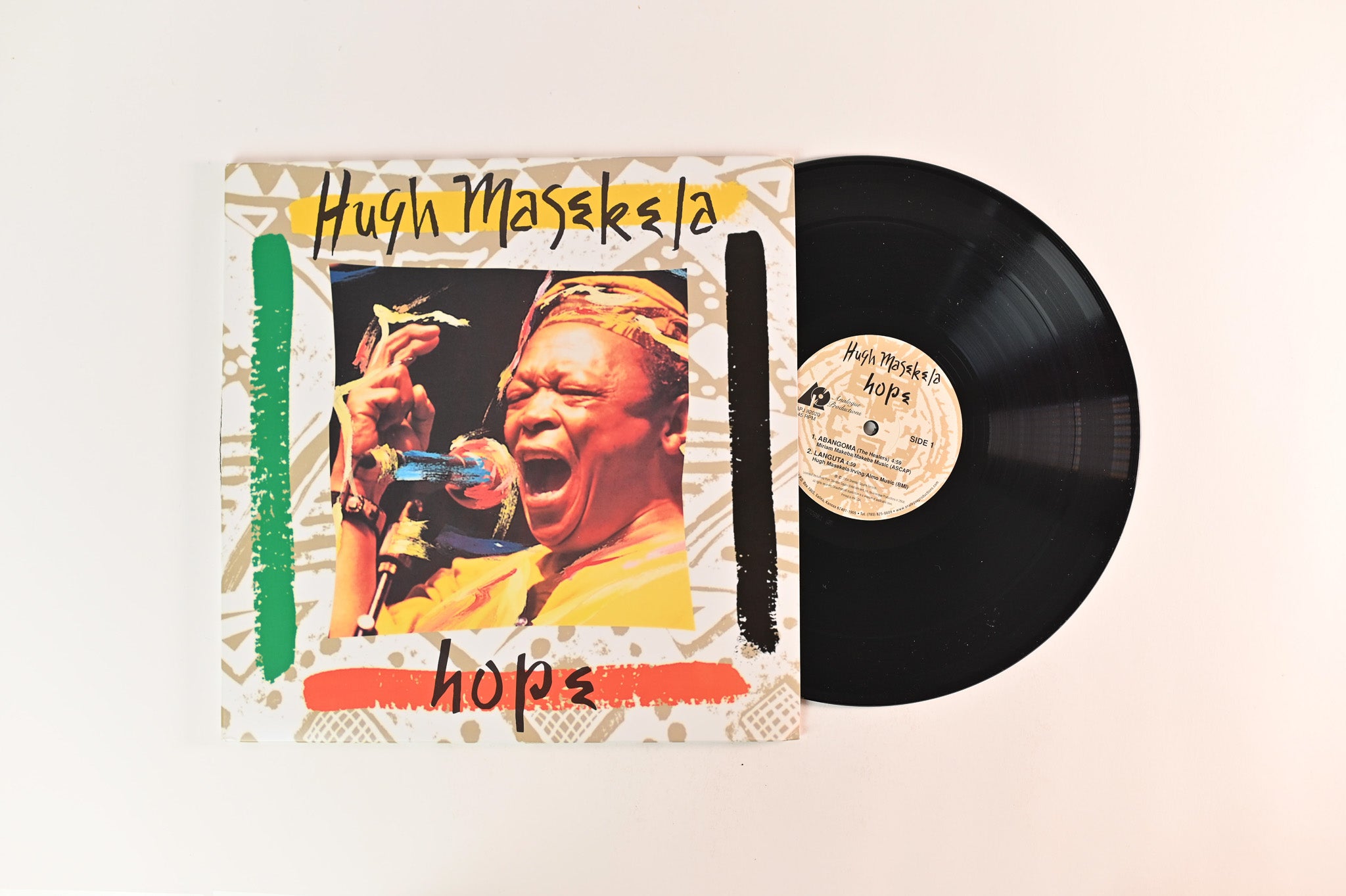 Hugh Masekela - Hope Analogue Productions 45 RPM Reissue