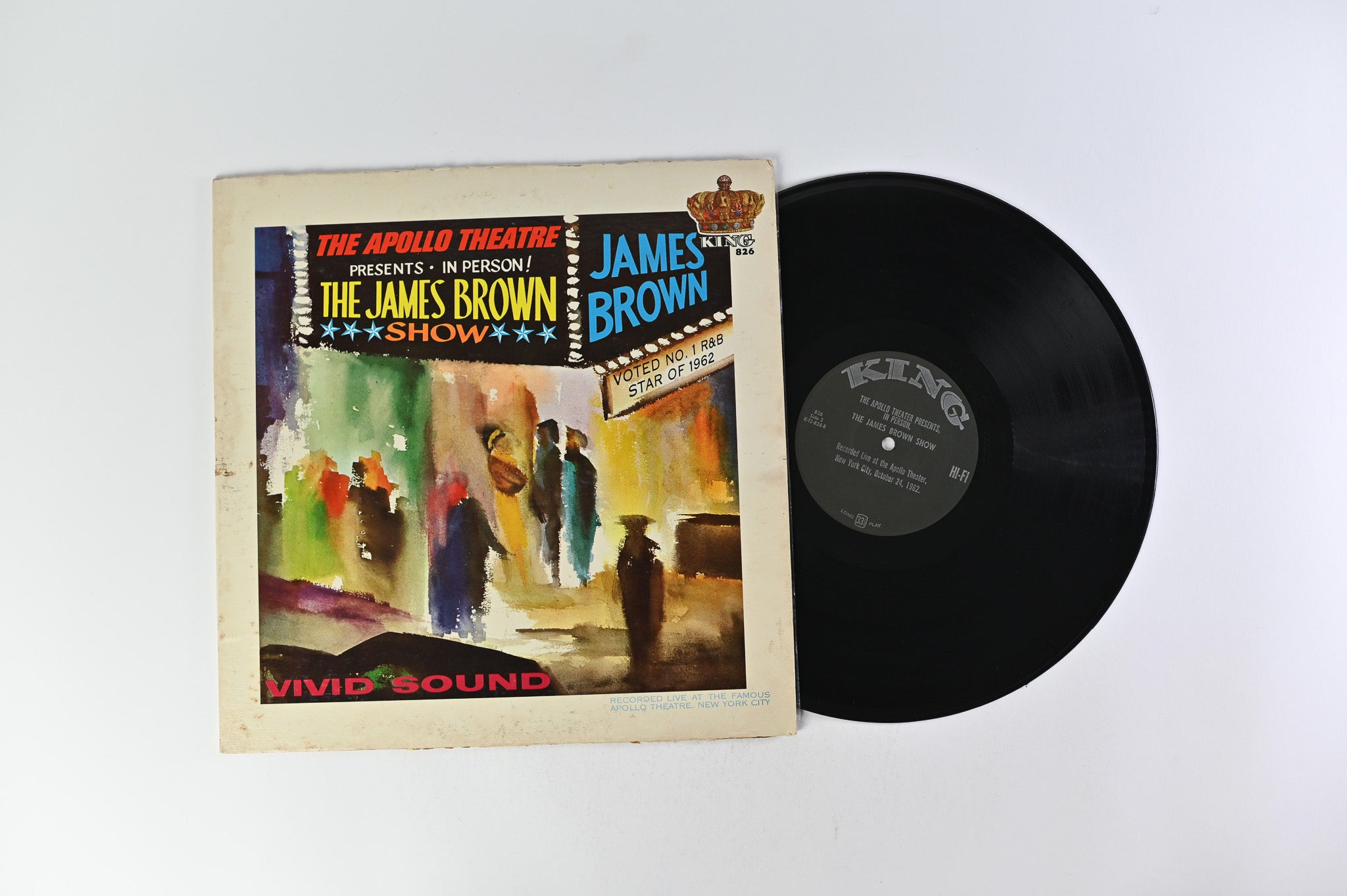 James Brown - Live At The Apollo on King Mono