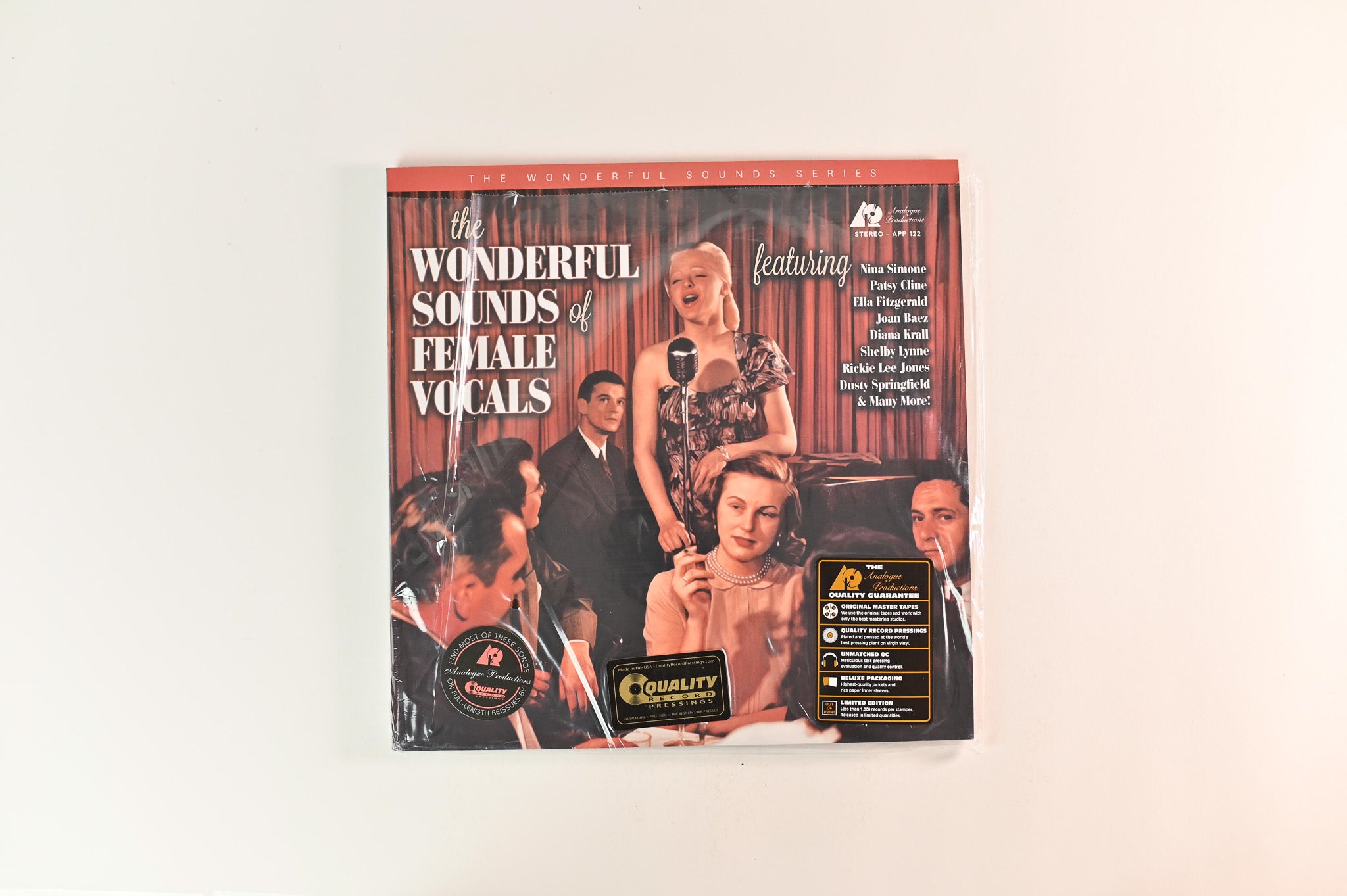 Various - The Wonderful Sounds of Female Vocals Analogue Productions 180 Gram Reissue