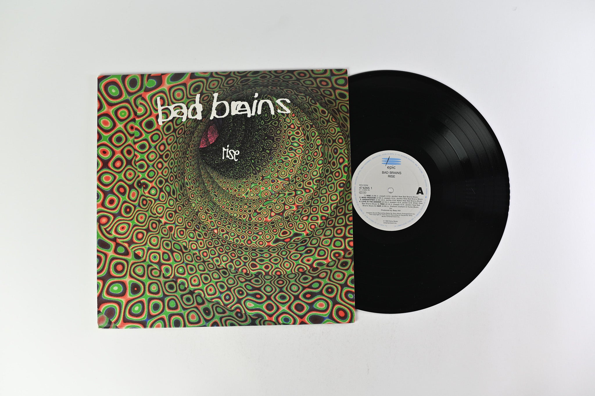Bad Brains - Rise on Epic 1993 pressing