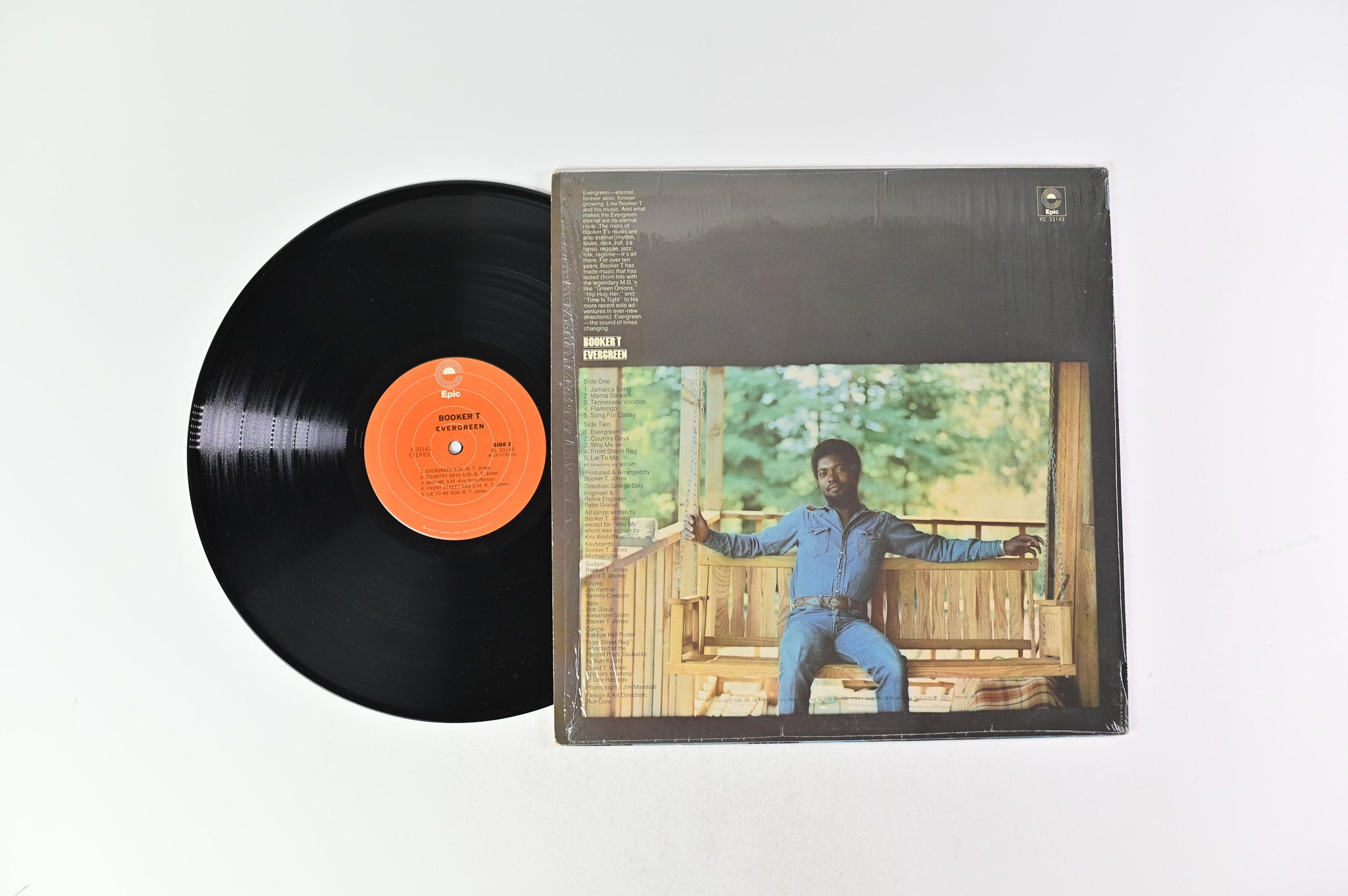 Booker T. Jones - Evergreen on Epic