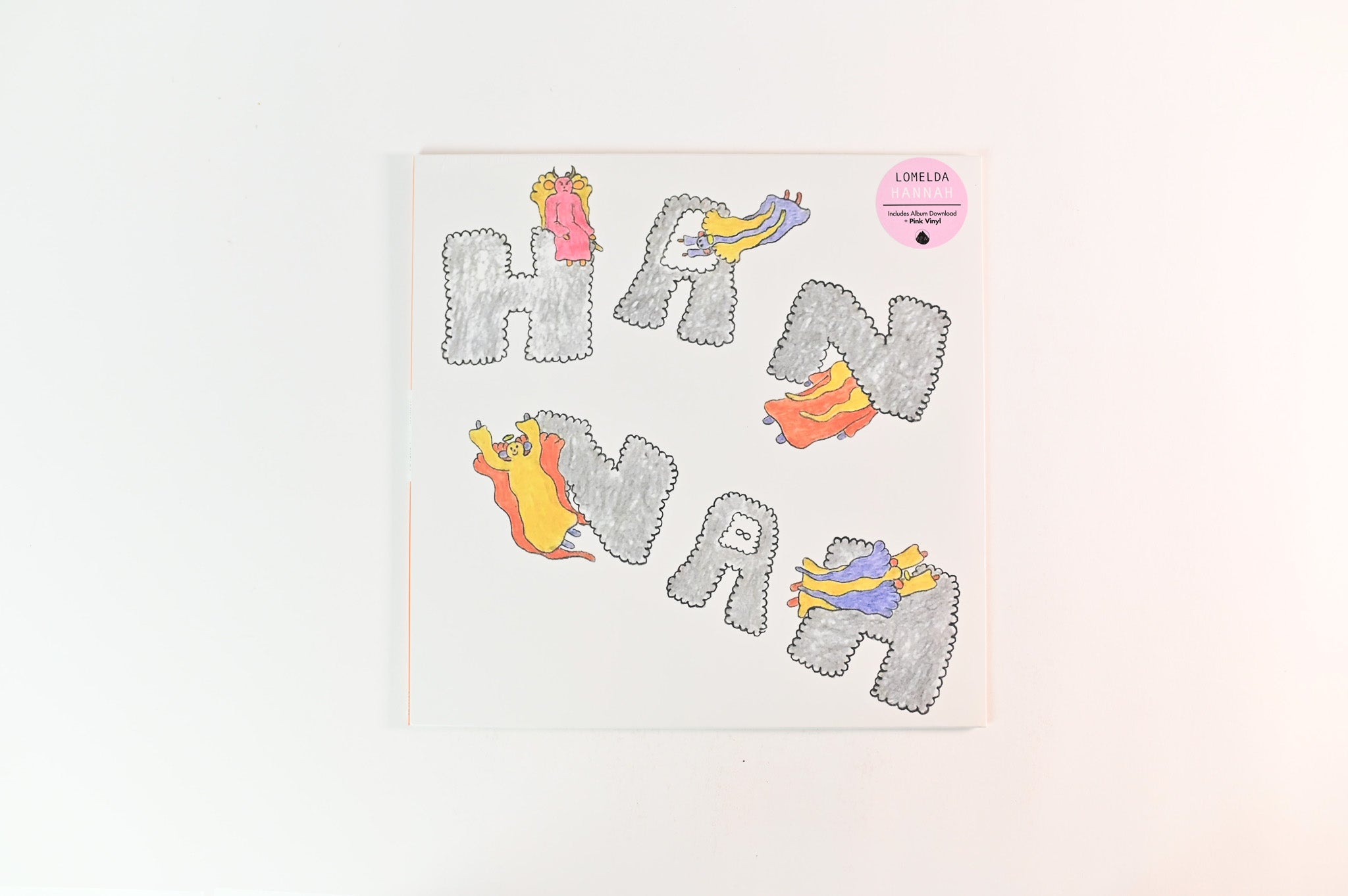 Lomelda - Hannah on Double Double Whammy Pink Vinyl Sealed