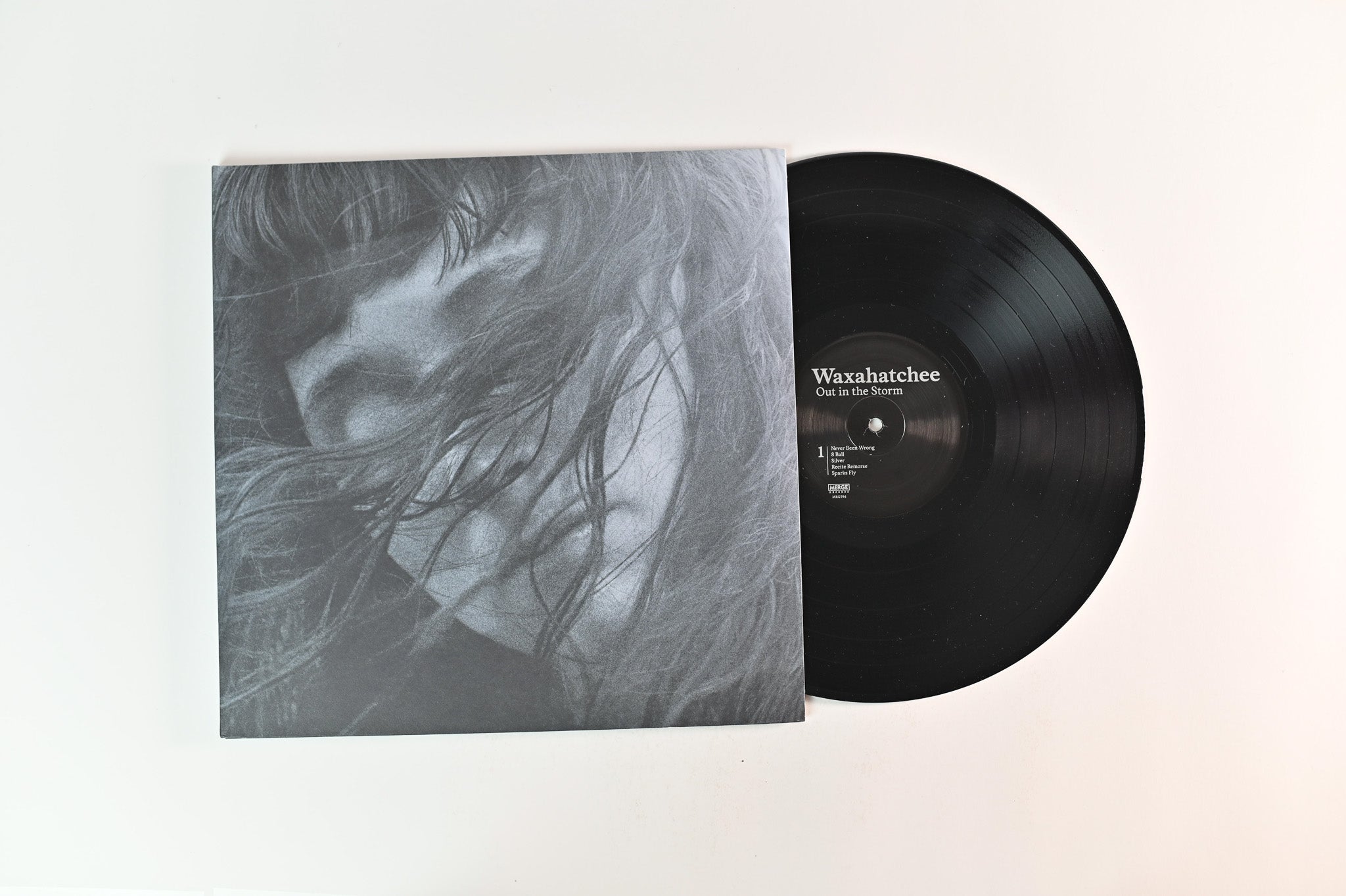 Waxahatchee - Out In The Storm on Merge Ltd Black / White Cloud