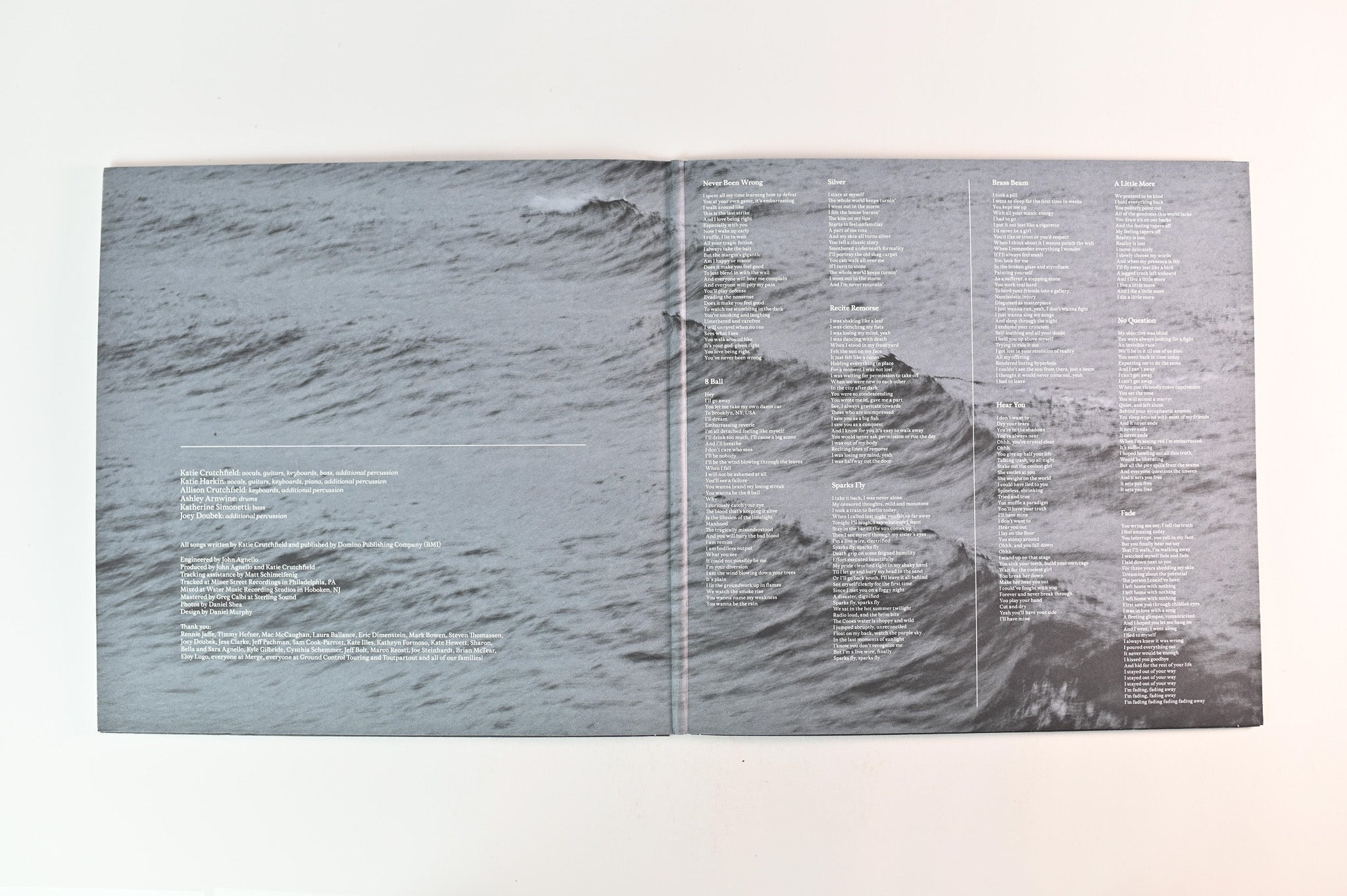 Waxahatchee - Out In The Storm on Merge Ltd Black / White Cloud